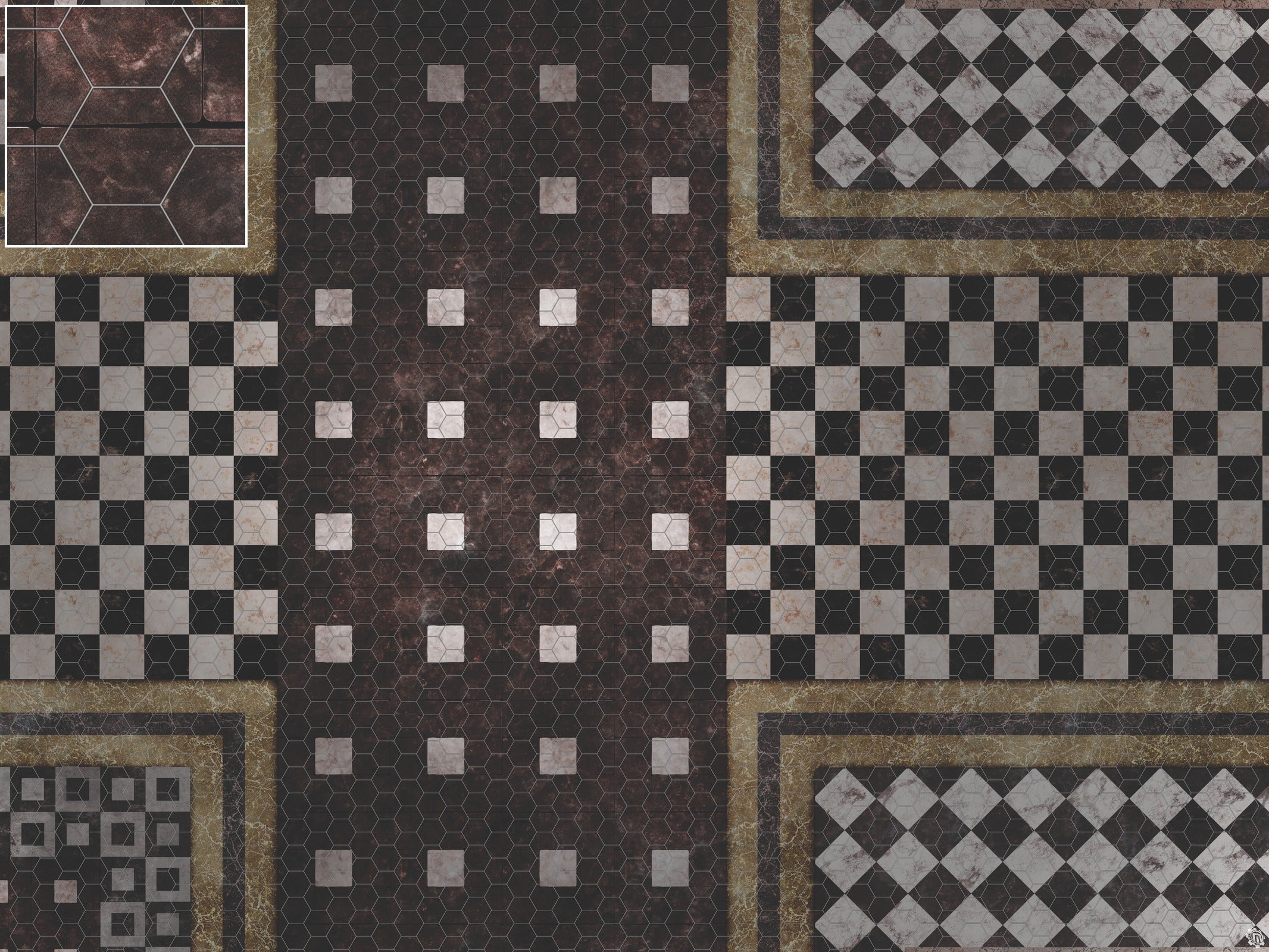 Mats by Mars: Manor Hall Tabletop Wargaming Play Mat