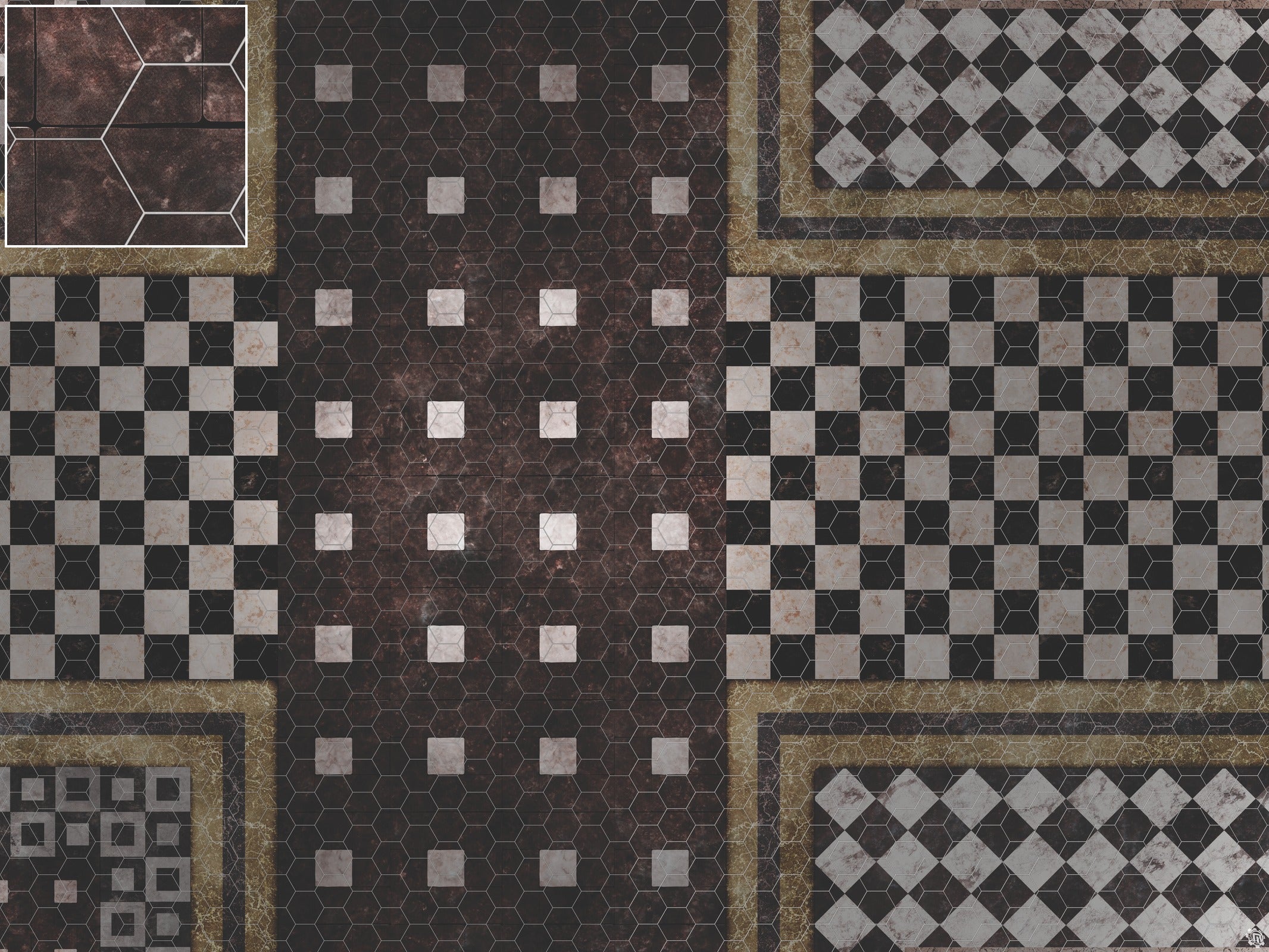 Mats by Mars: Manor Hall Tabletop Wargaming Play Mat