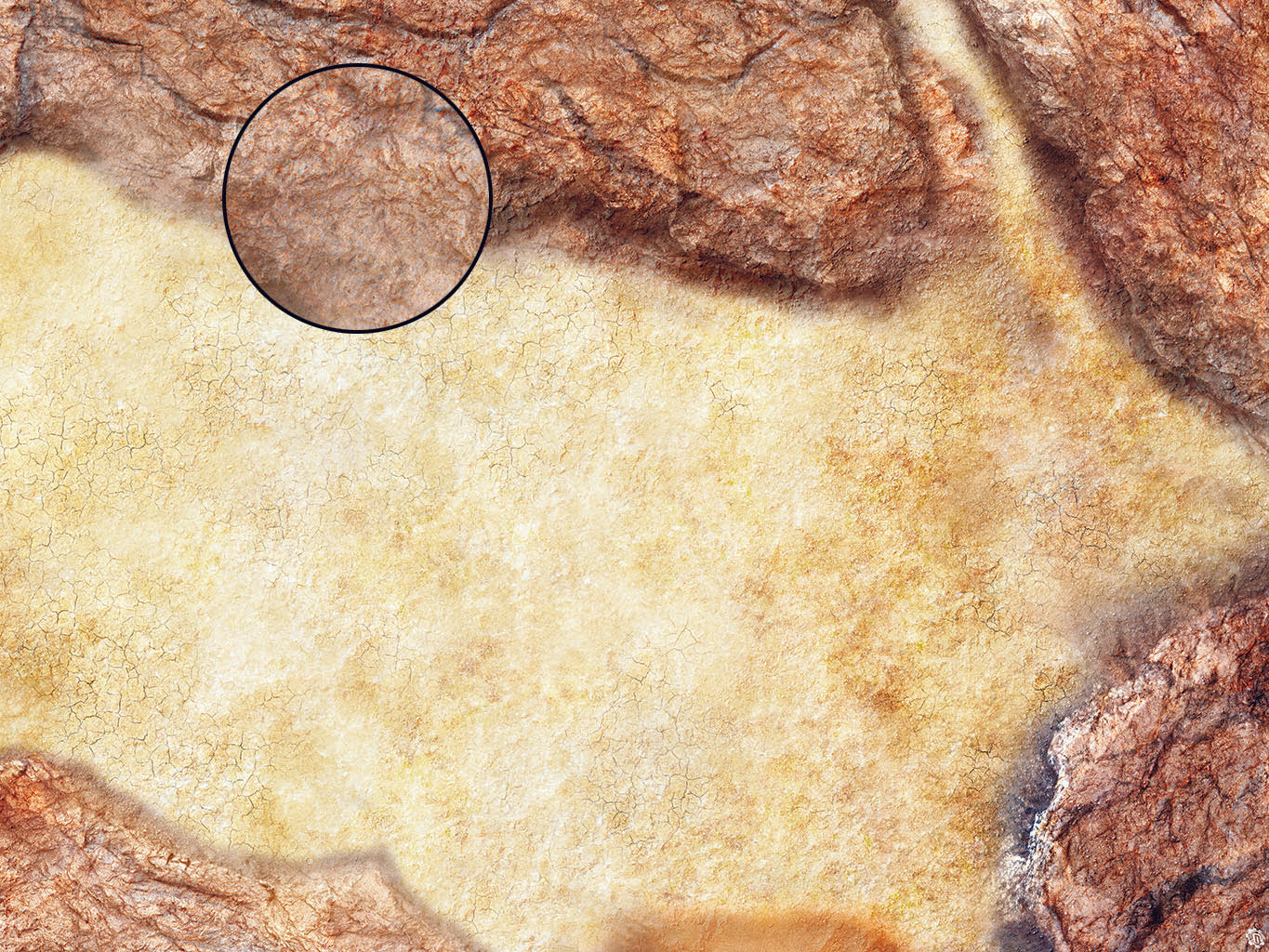 Mats by Mars: Desert Canyon Tabletop Wargaming Play Mat