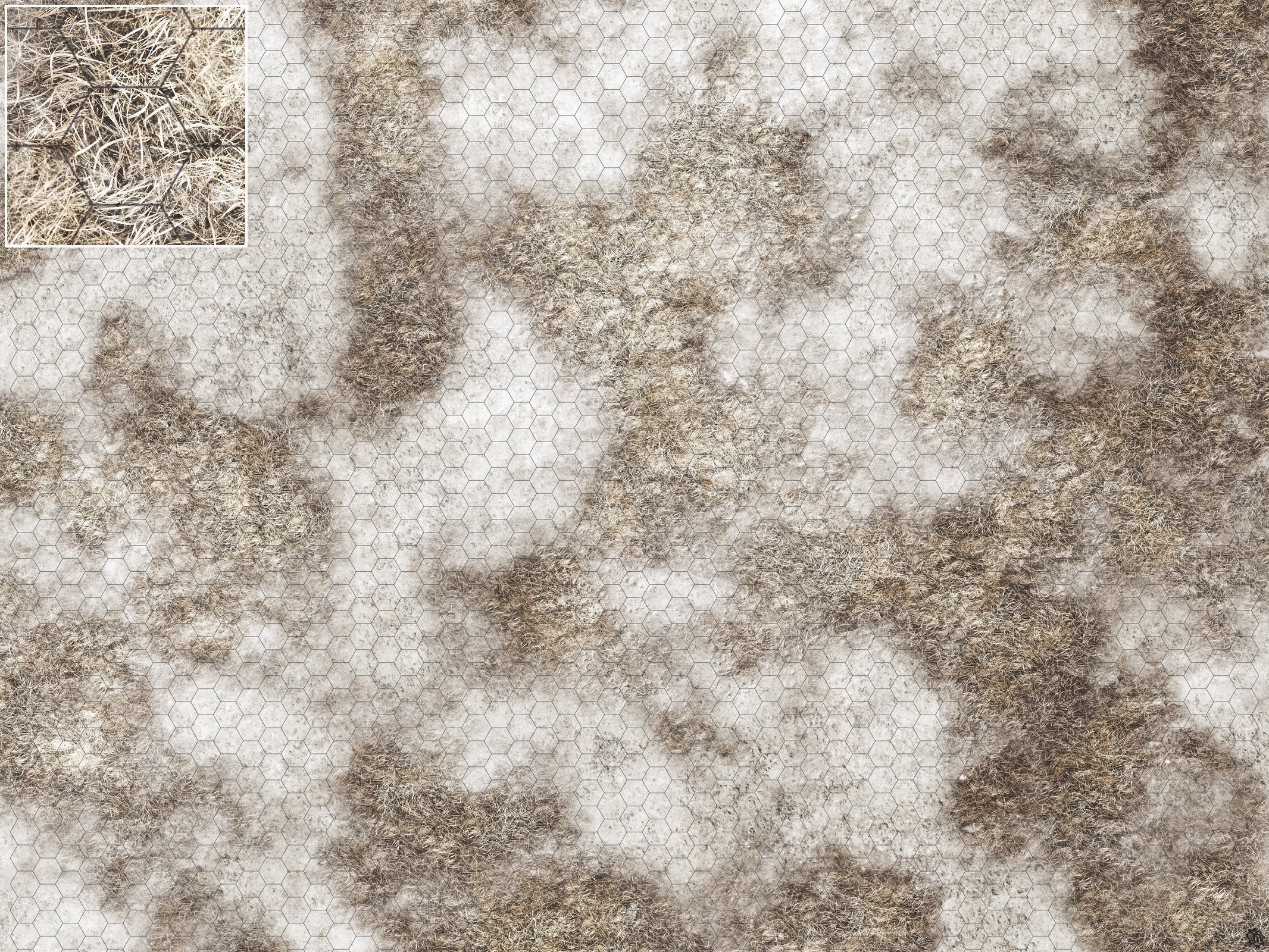 Mats by Mars: Sagebrush Steppes Tabletop Wargaming Play Mat