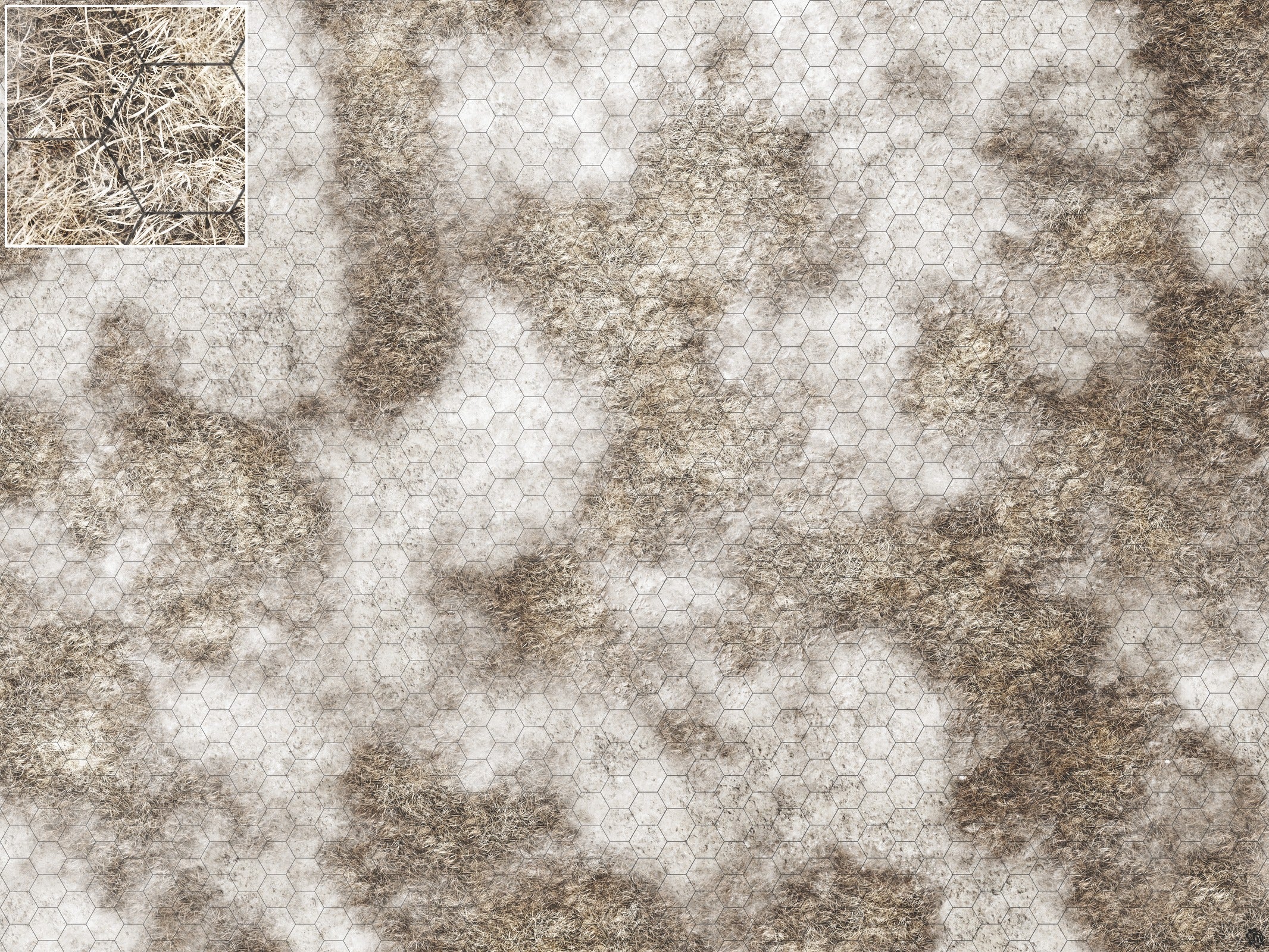 Mats by Mars: Sagebrush Steppes Tabletop Wargaming Play Mat