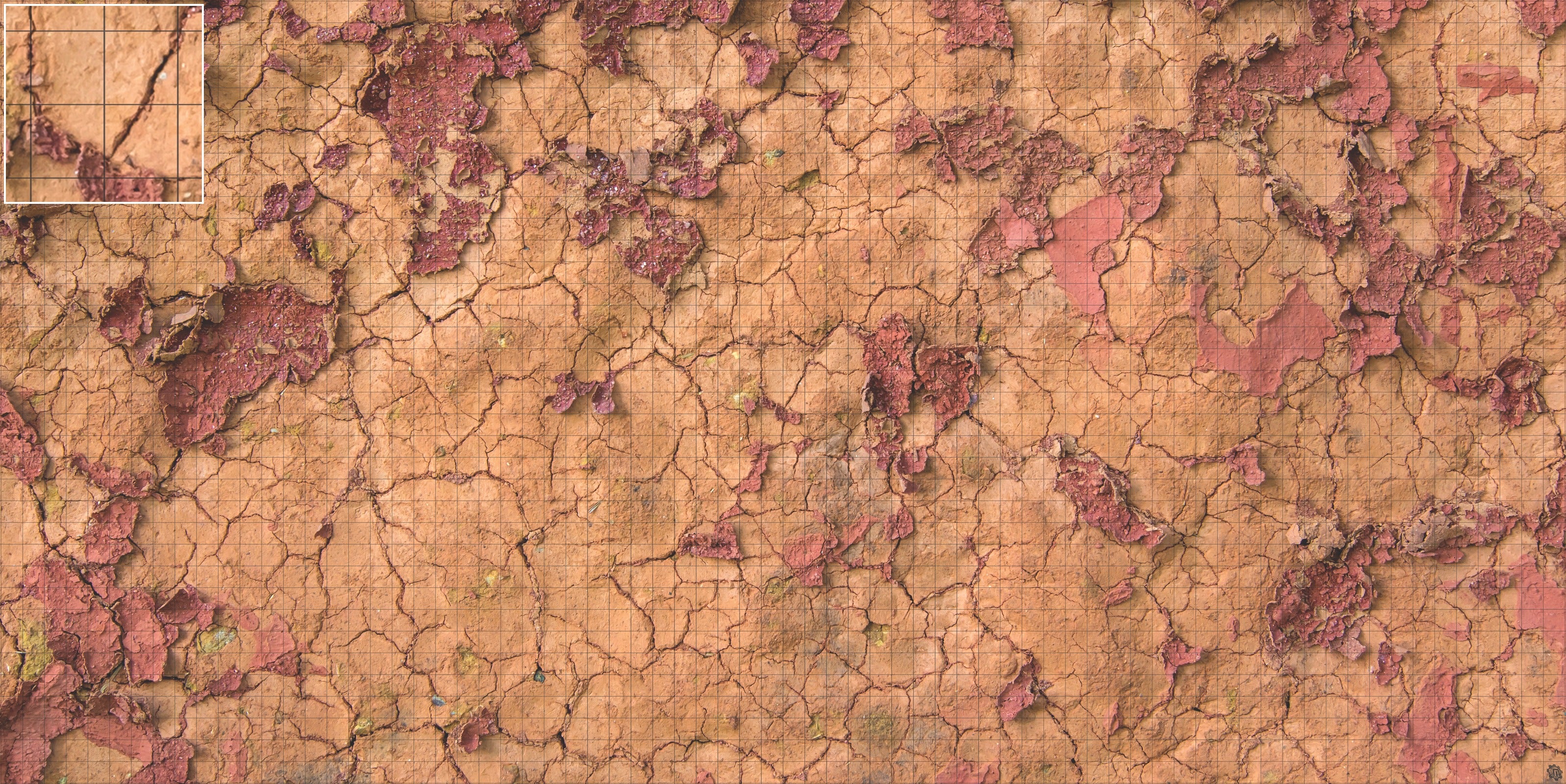 Mats by Mars: Badlands Tabletop Wargaming Play Mat