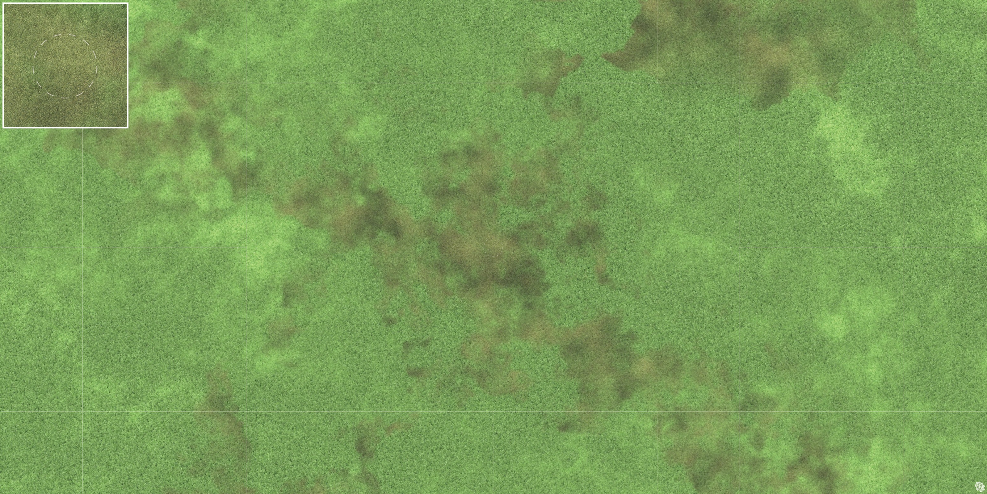 Mats by Mars: Verdant Fields Tabletop Wargaming Play Mat