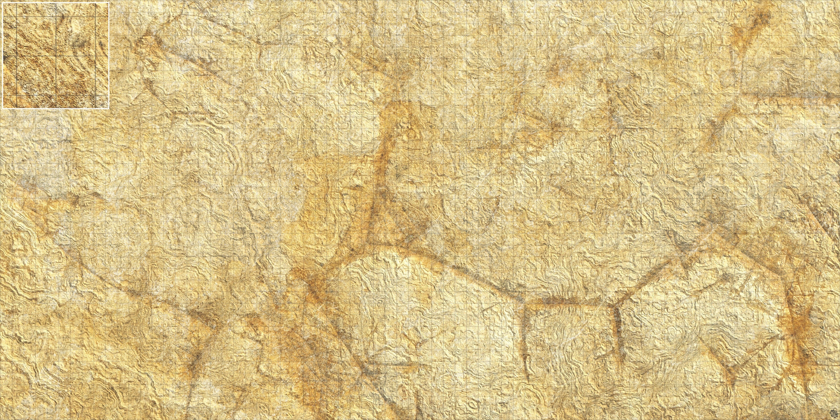 Mats by Mars: Parched Earth Tabletop Wargaming Play Mat