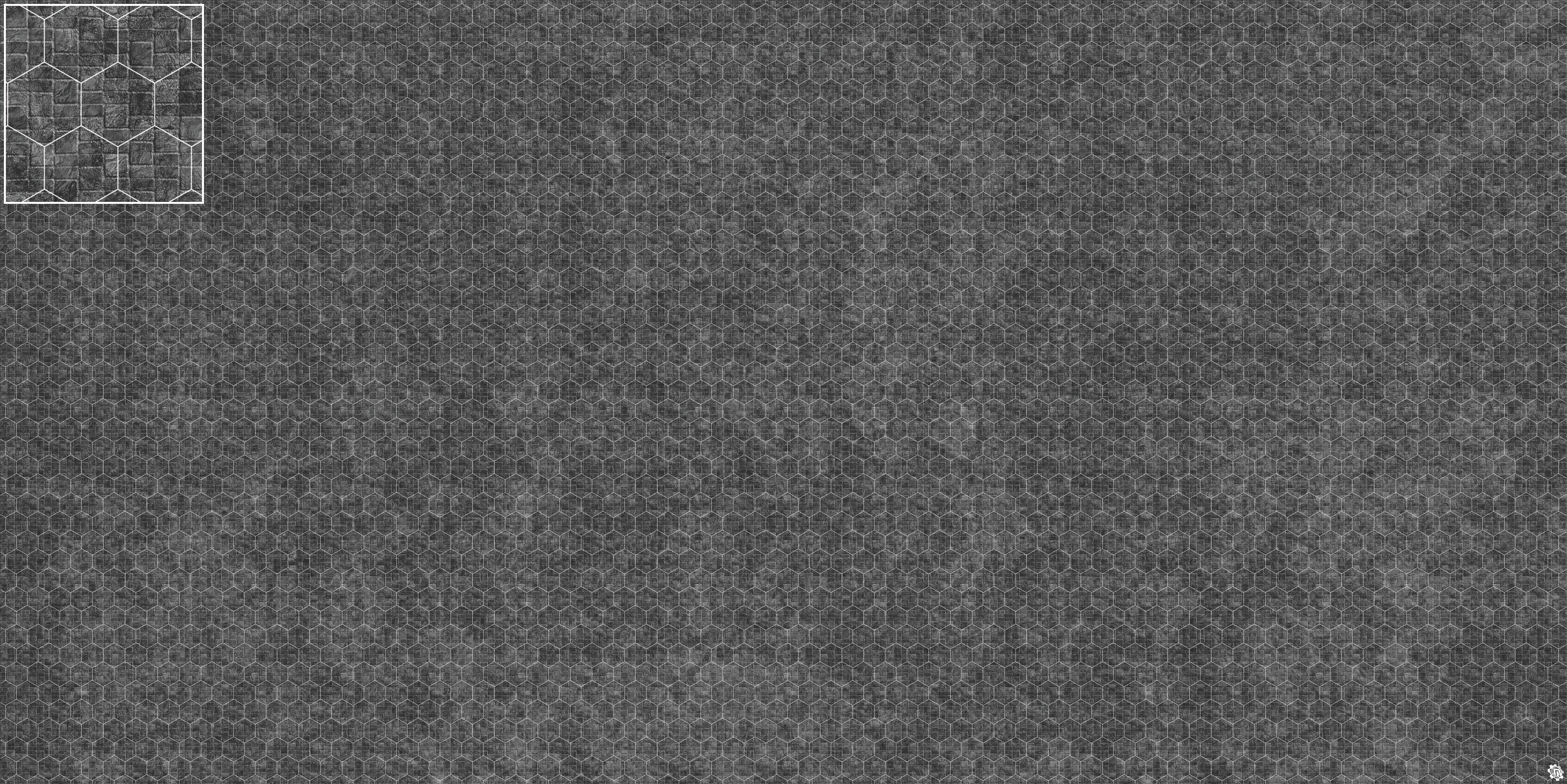 Mats by Mars: Sett in Stone (Grey) Tabletop Wargaming Play Mat