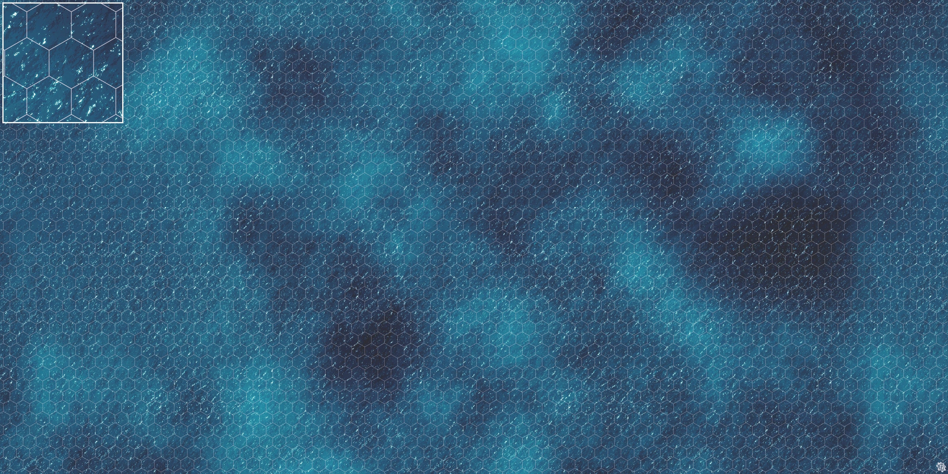 Mats by Mars: Dark Caribbean Tabletop Wargaming Play Mat