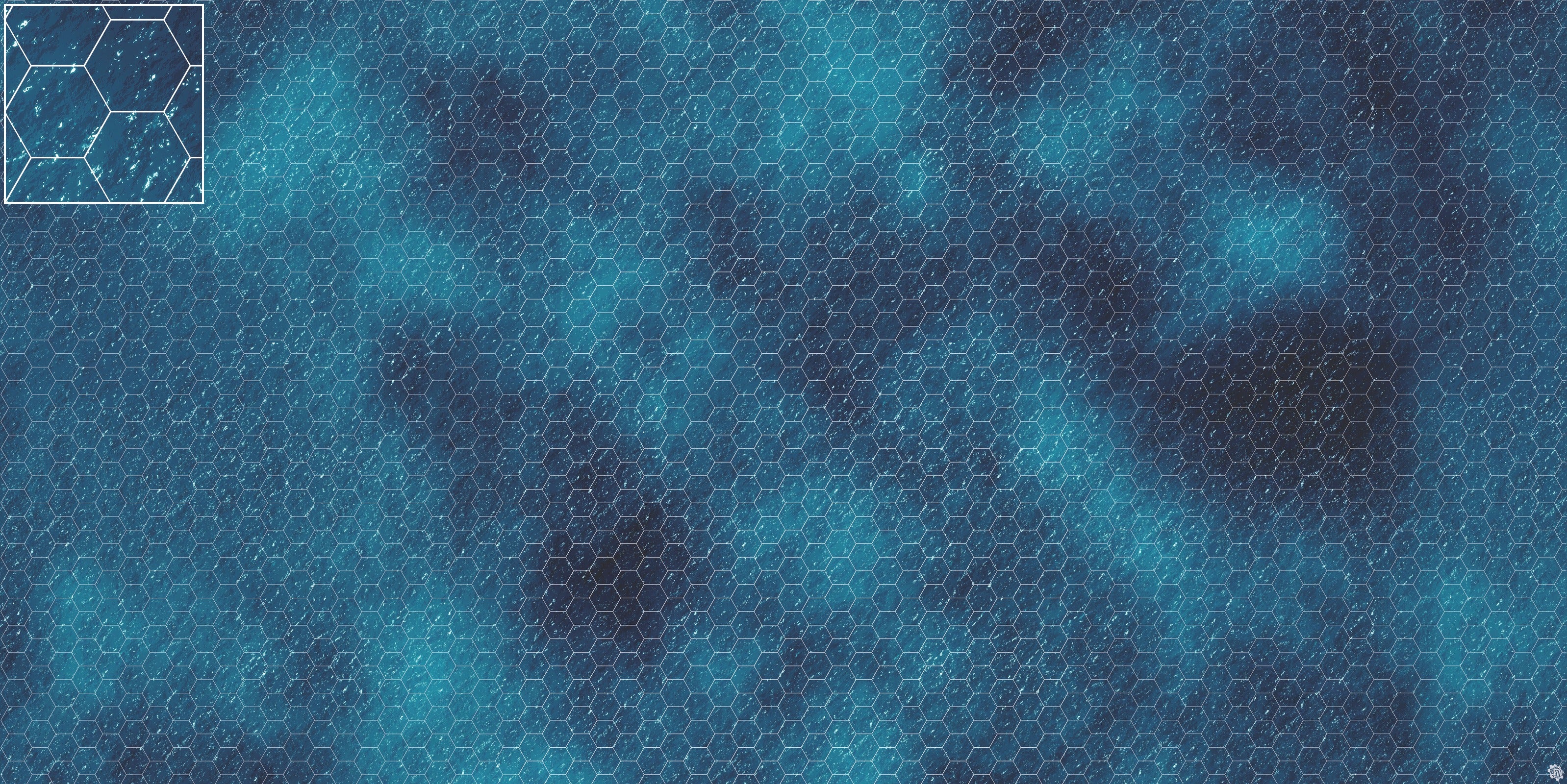 Mats by Mars: Dark Caribbean Tabletop Wargaming Play Mat