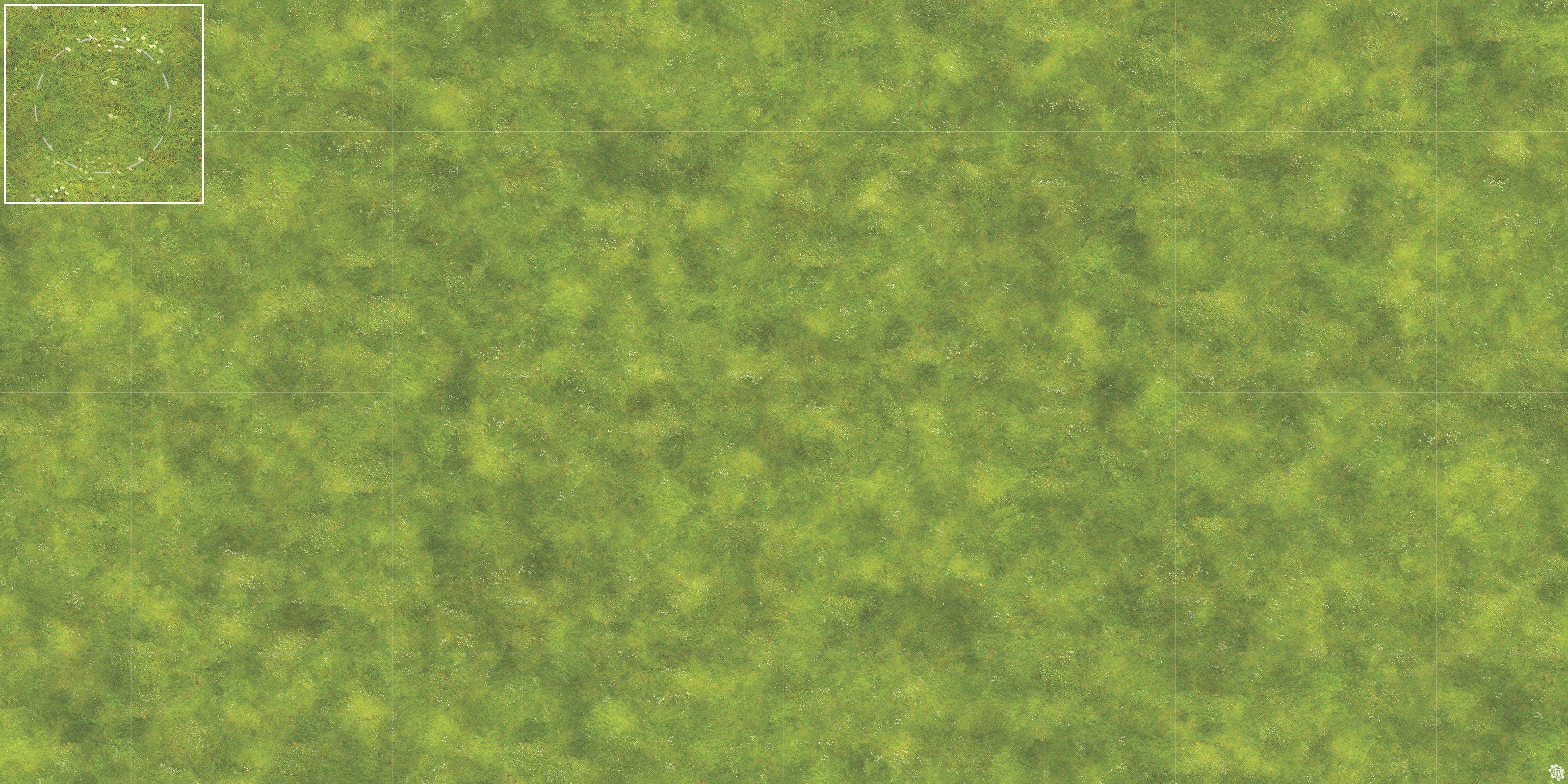 Flourishing Field Tabletop Wargaming Play Mat