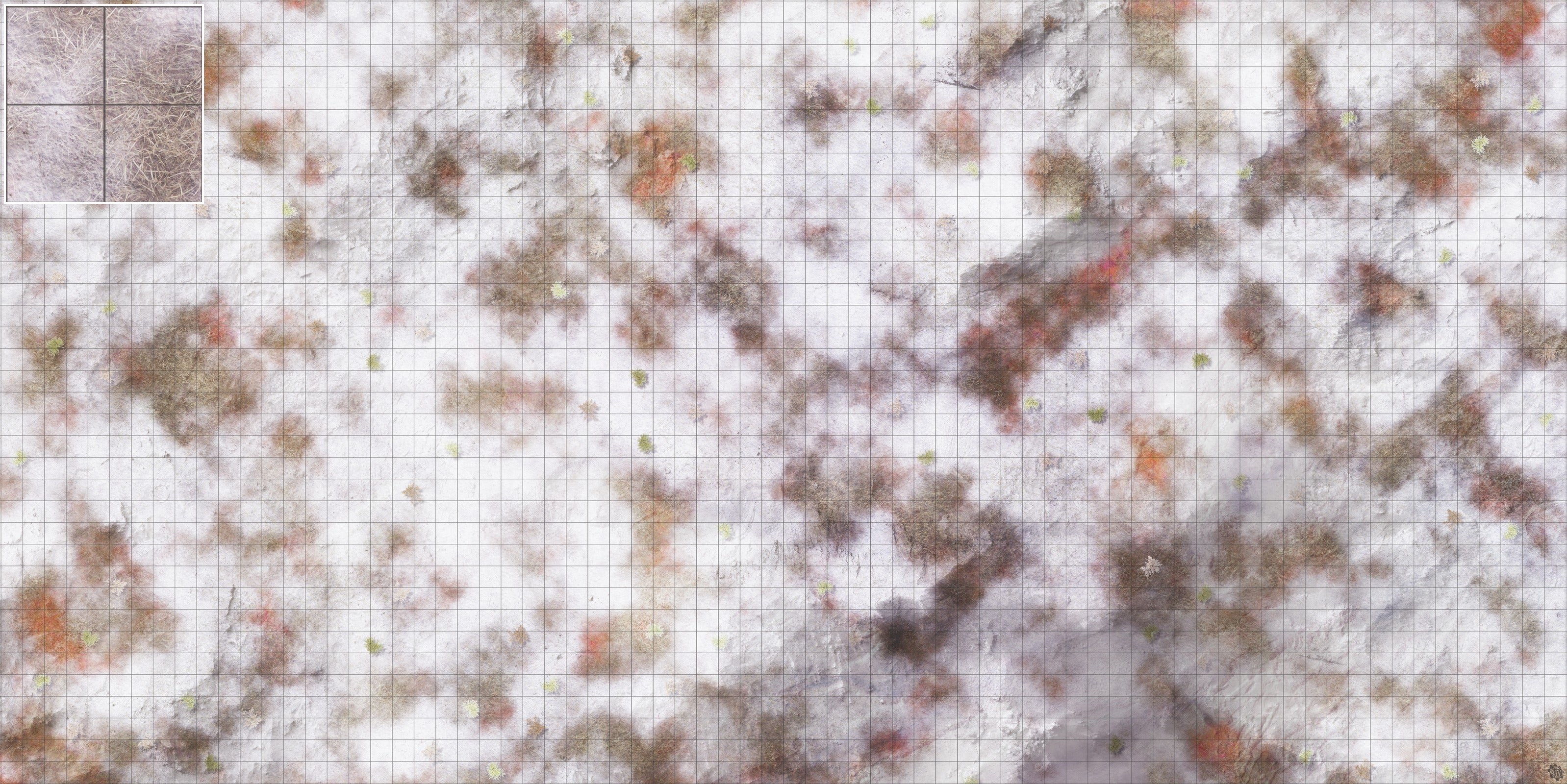 Mats by Mars: High Desert Chill Tabletop Wargaming Play Mat