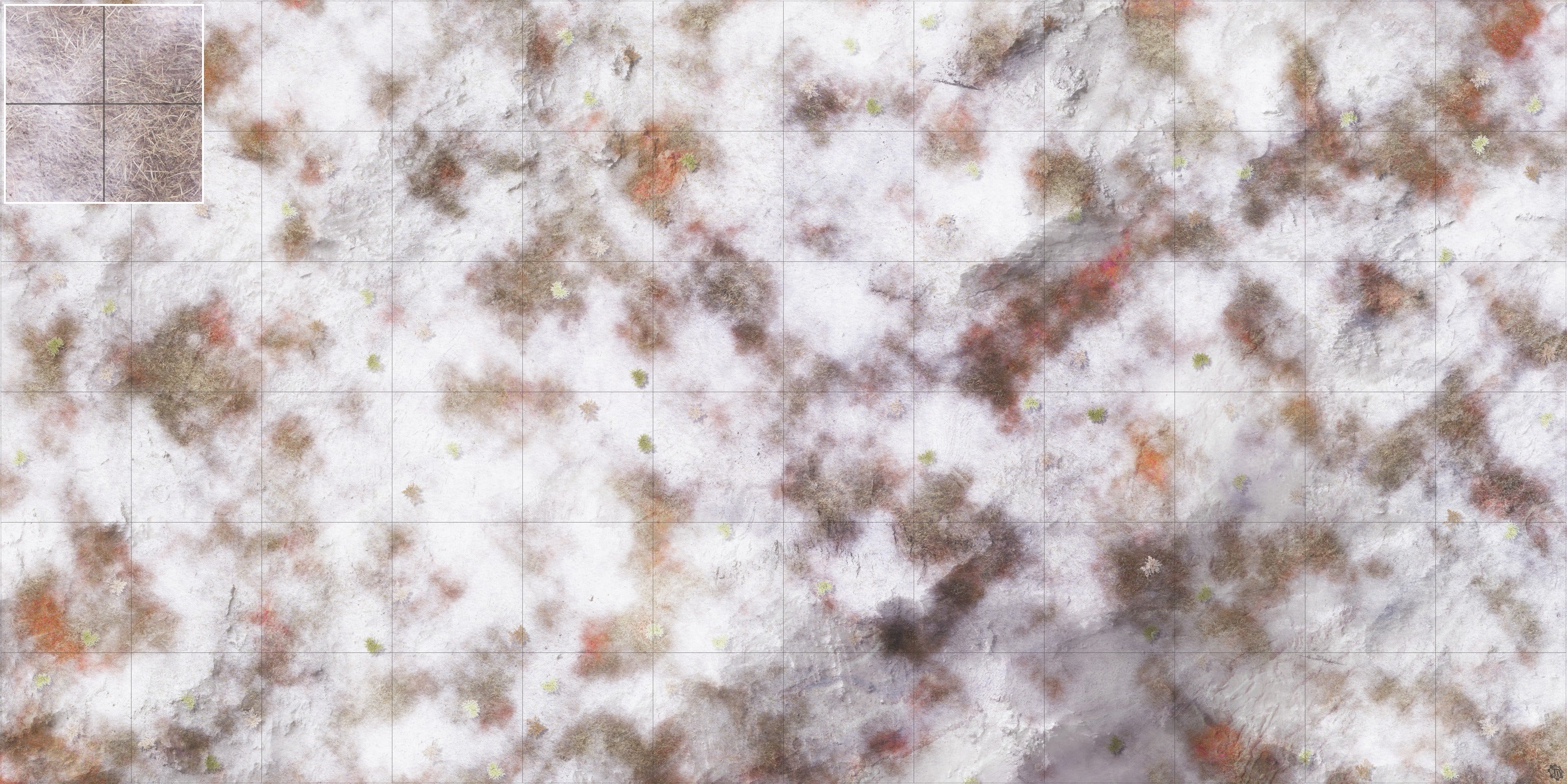 Mats by Mars: High Desert Chill Tabletop Wargaming Play Mat