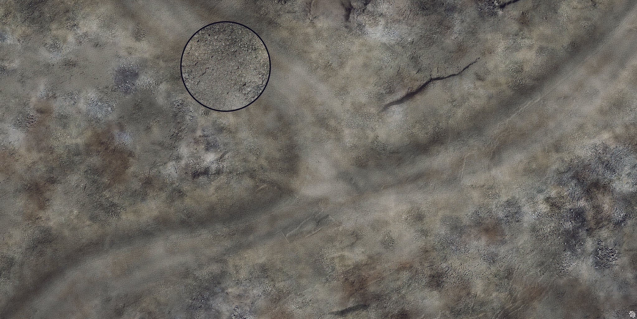 Mats by Mars: Ashen Wastes Tabletop Wargaming Play Mat