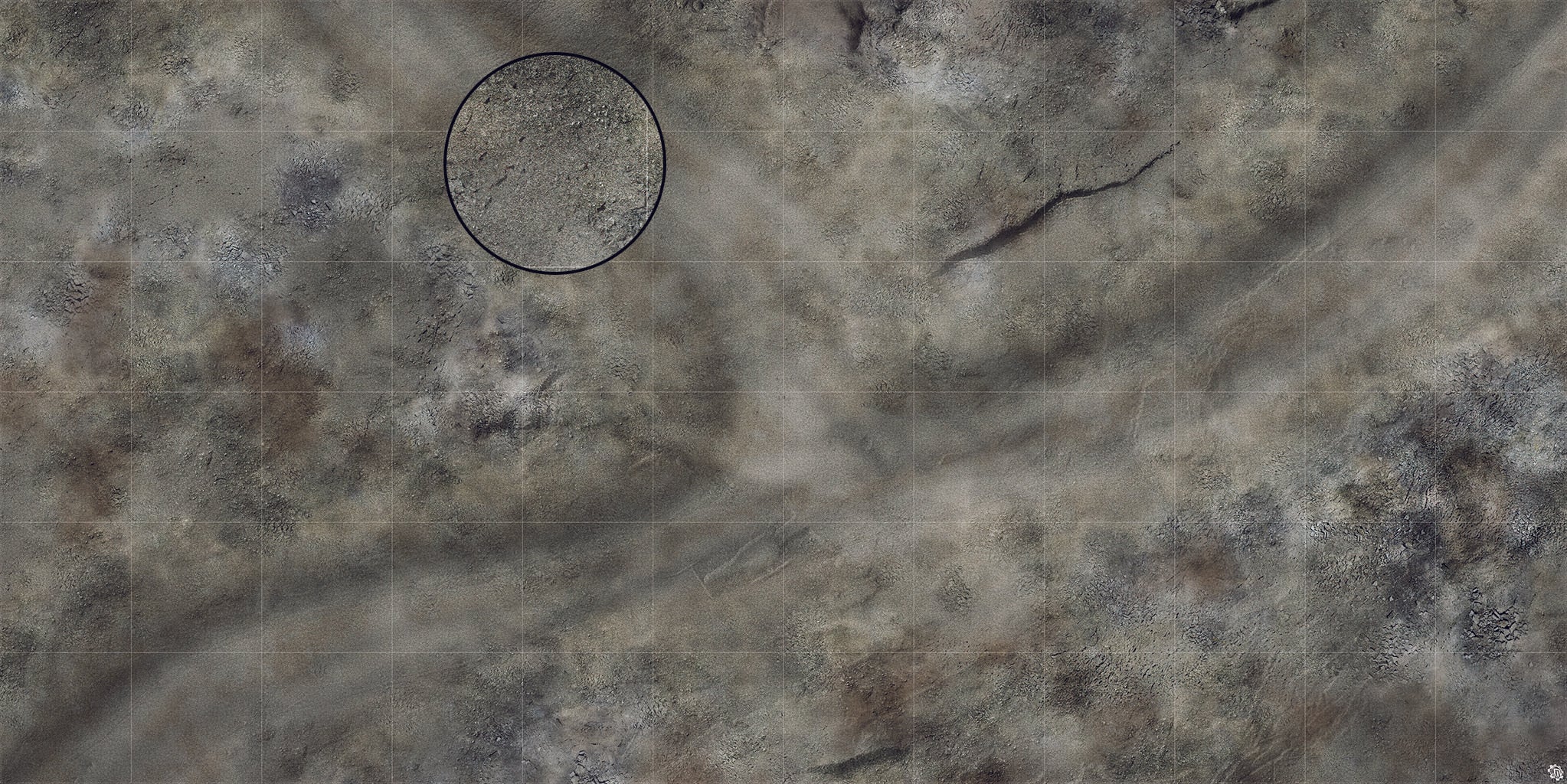 Mats by Mars: Ashen Wastes Tabletop Wargaming Play Mat