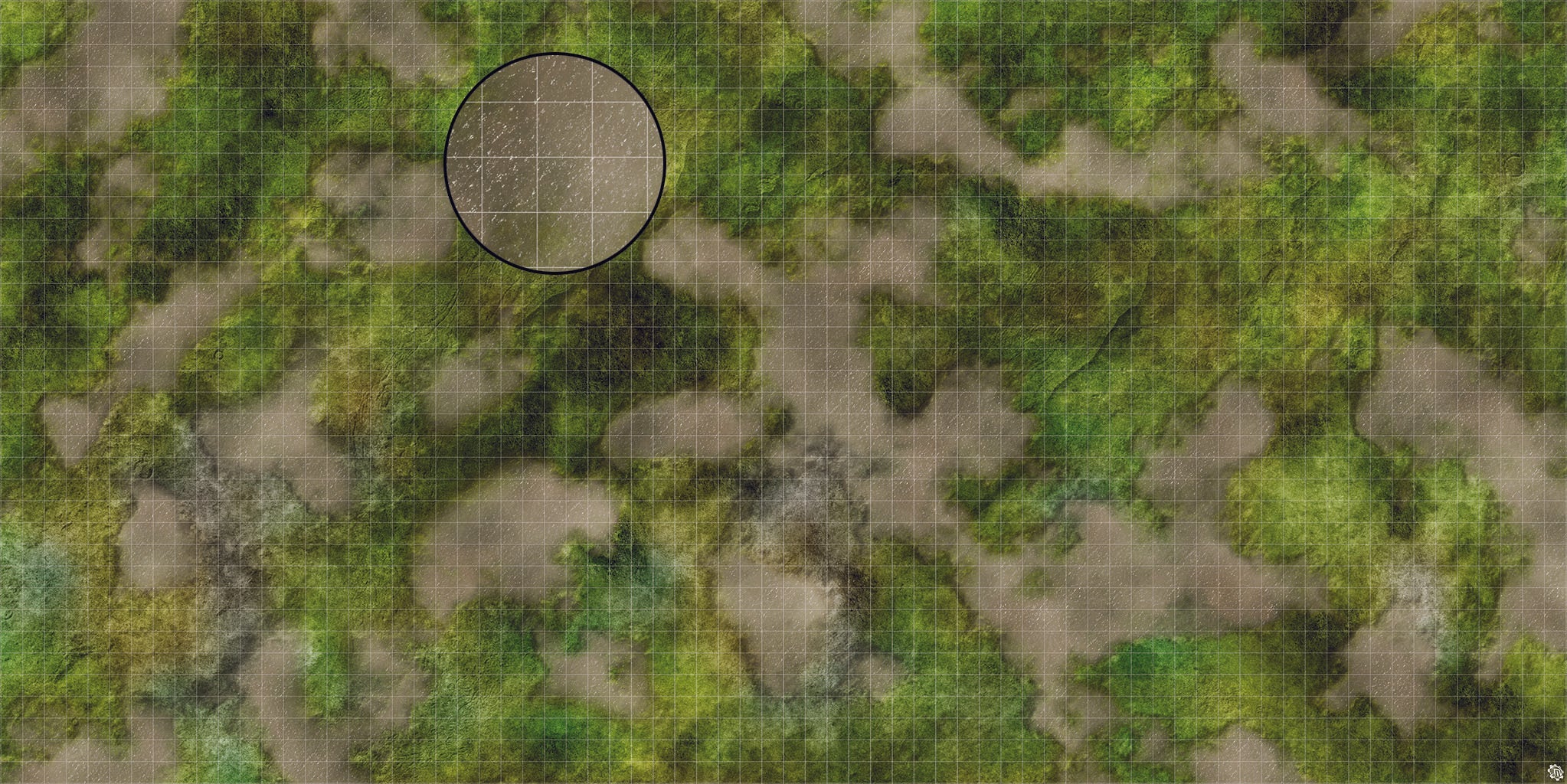 Mats by Mars: Bayou Country Tabletop Wargaming Play Mat