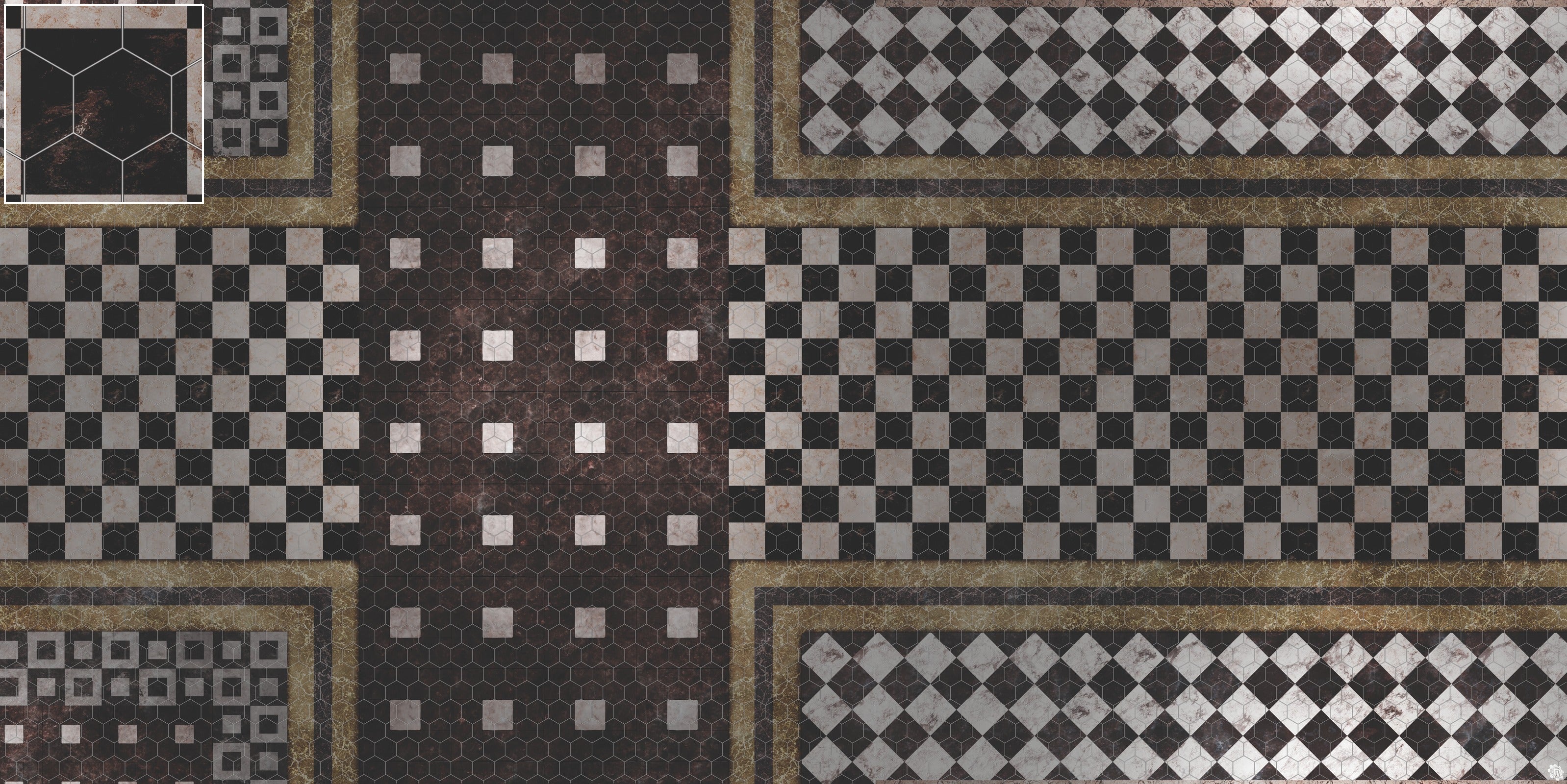 Mats by Mars: Manor Hall Tabletop Wargaming Play Mat