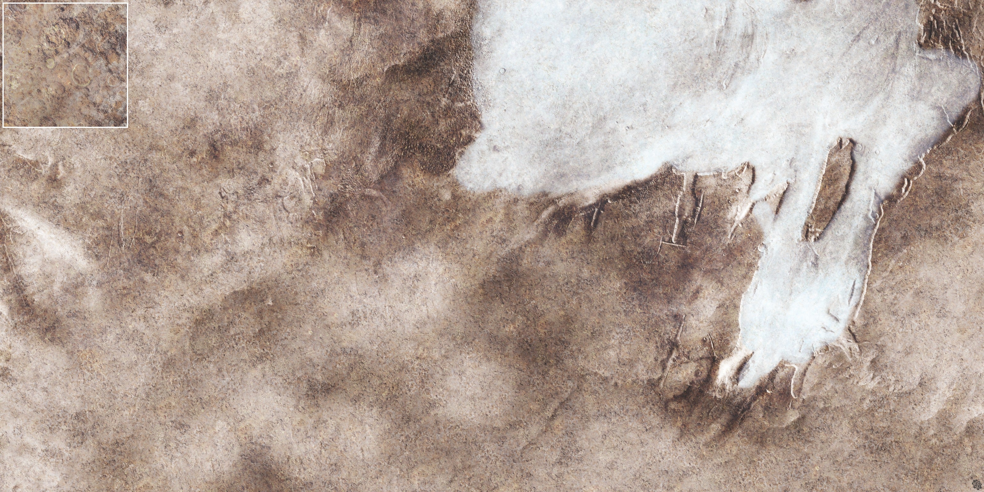 Mats by Mars: Bleached Bone Gulch Tabletop Wargaming Play Mat
