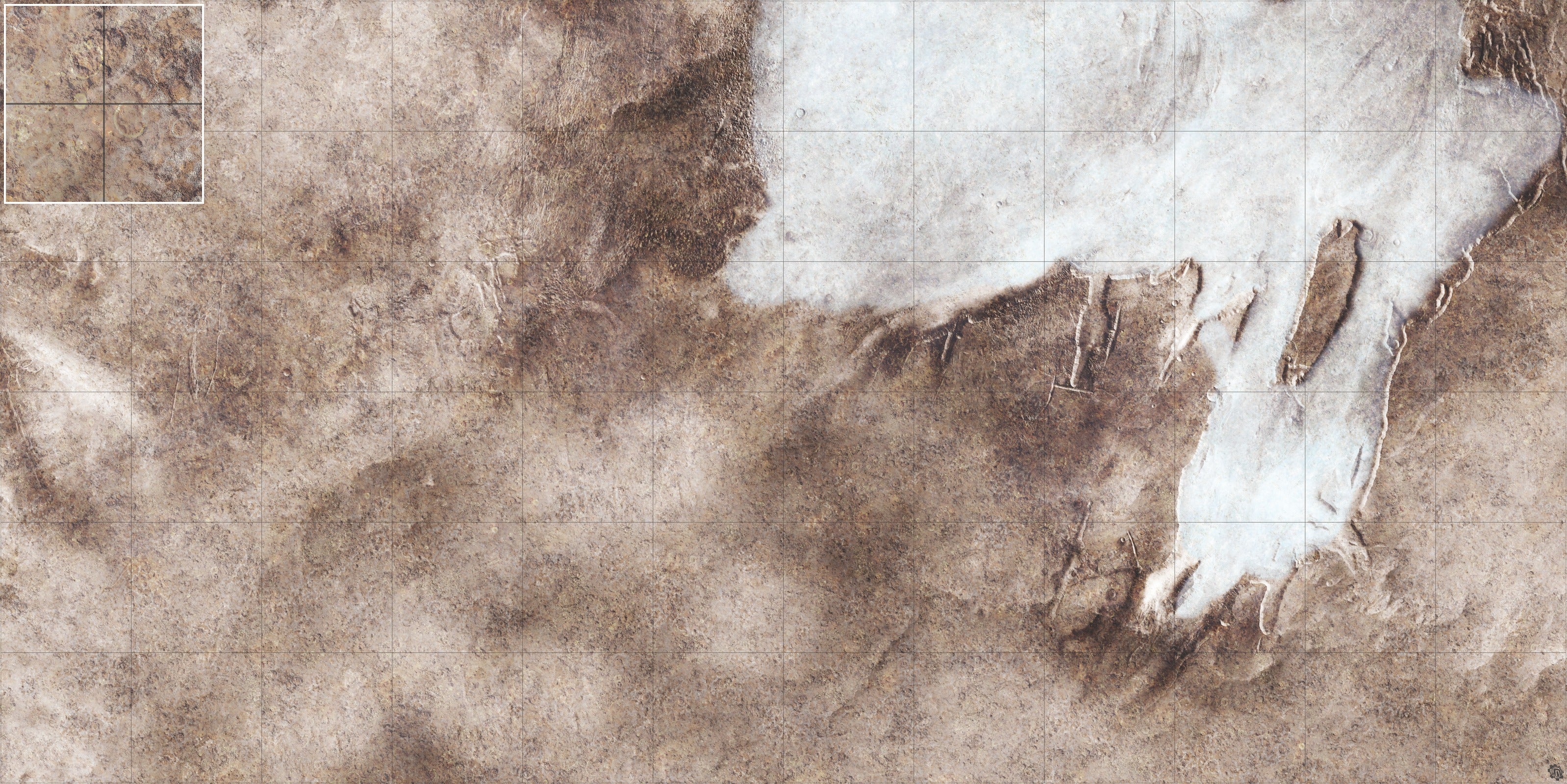 Mats by Mars: Bleached Bone Gulch Tabletop Wargaming Play Mat