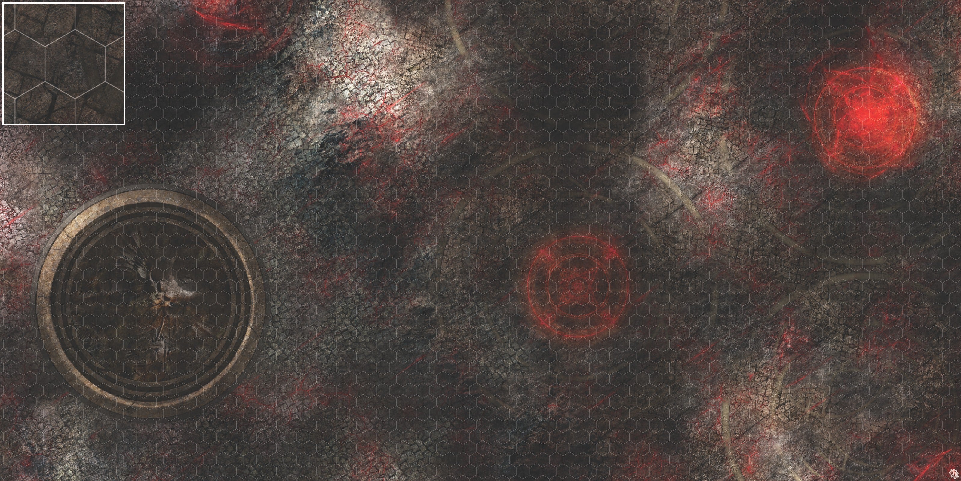 Mats by Mars: Unholy Warren Wargaming Play Mat