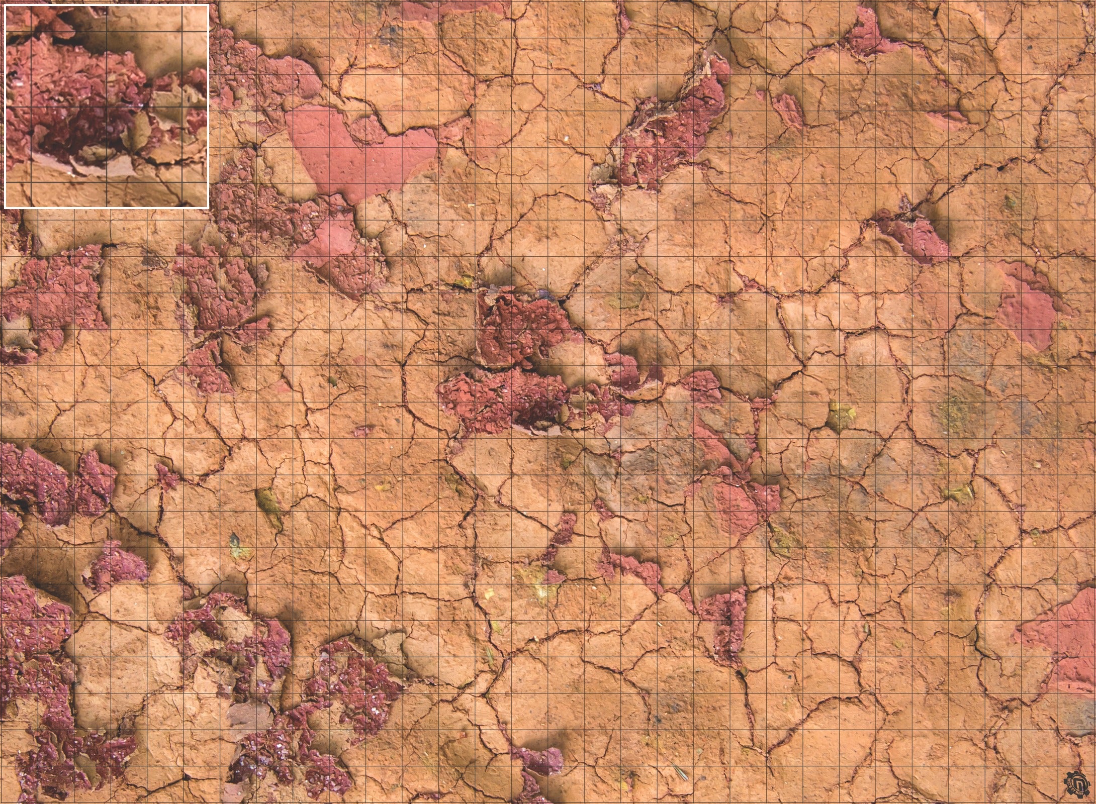 Mats by Mars: Badlands Tabletop Wargaming Play Mat