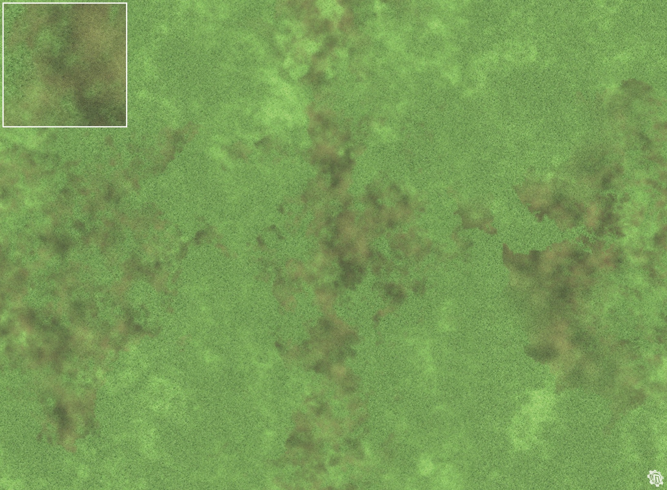 Mats by Mars: Verdant Fields Tabletop Wargaming Play Mat