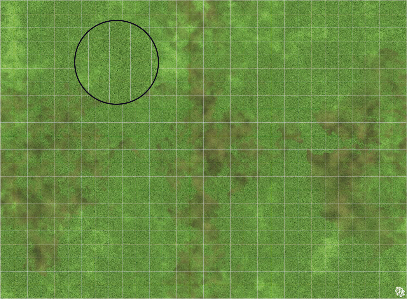 Mats by Mars: Verdant Fields Tabletop Wargaming Play Mat
