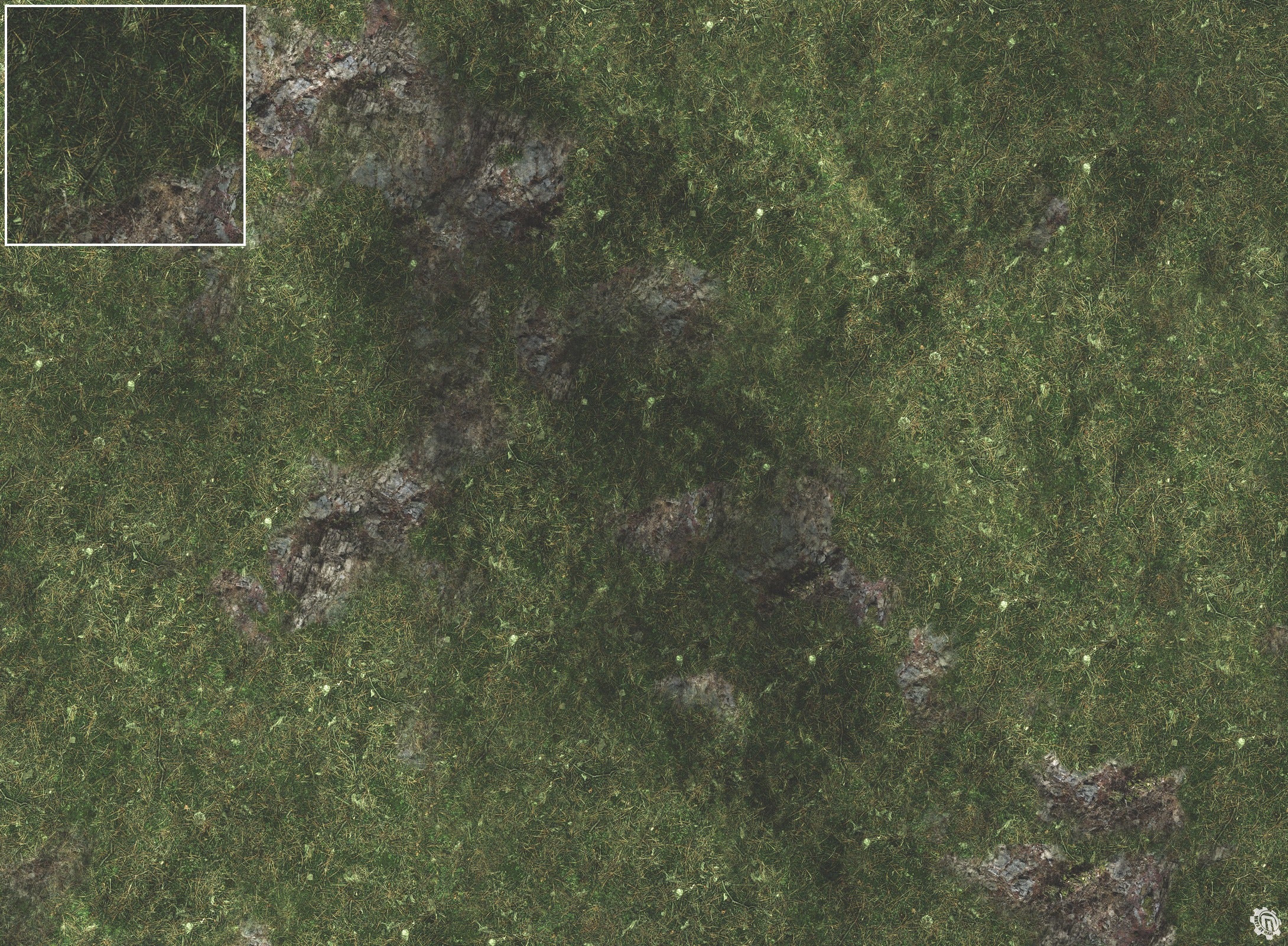 Mats by Mars: Green Hills Tabletop Wargaming Play Mat