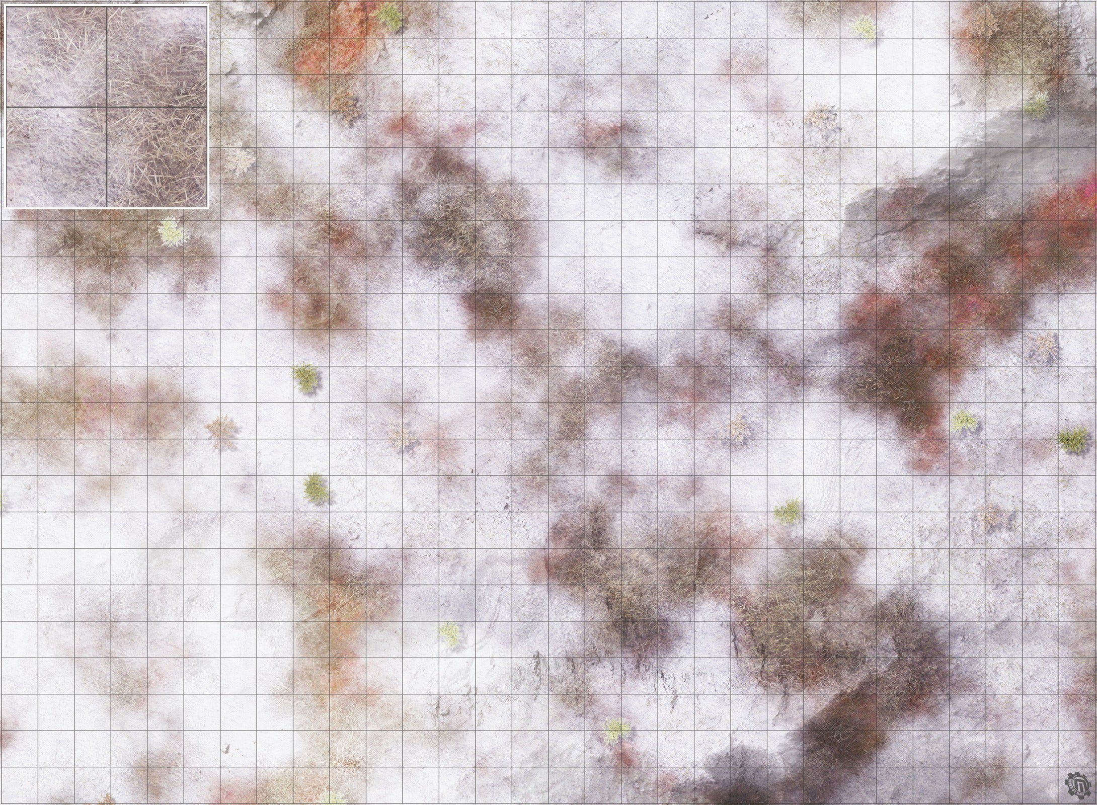 Mats by Mars: High Desert Chill Tabletop Wargaming Play Mat