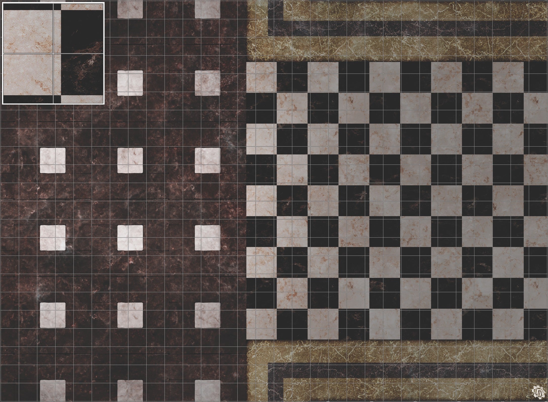 Mats by Mars: Manor Hall Tabletop Wargaming Play Mat