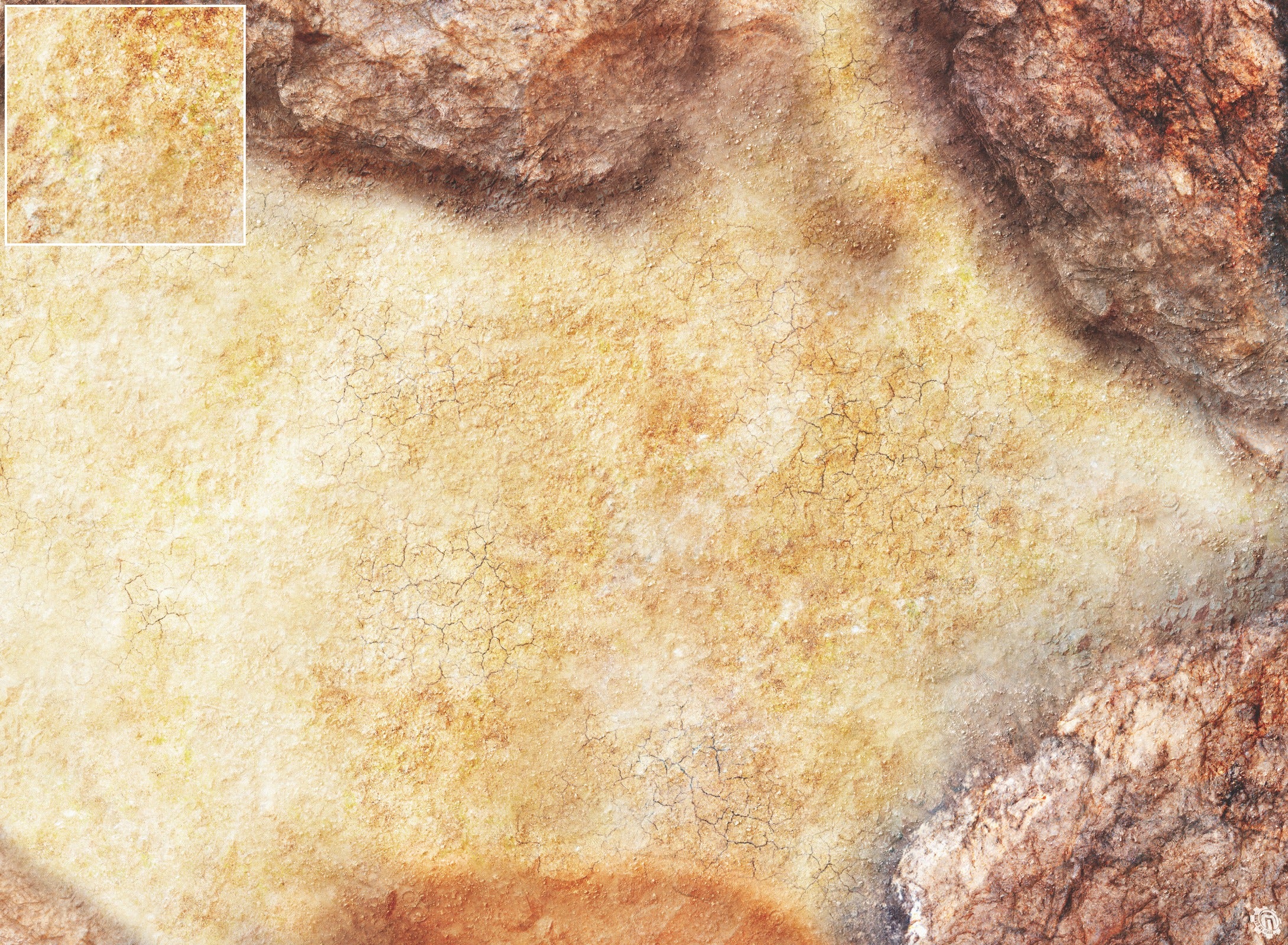 Mats by Mars: Desert Canyon Tabletop Wargaming Play Mat