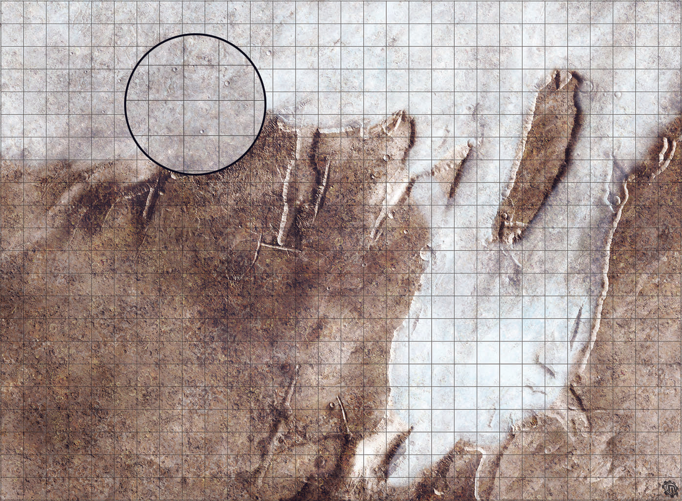 Mats by Mars: Bleached Bone Gulch Tabletop Wargaming Play Mat