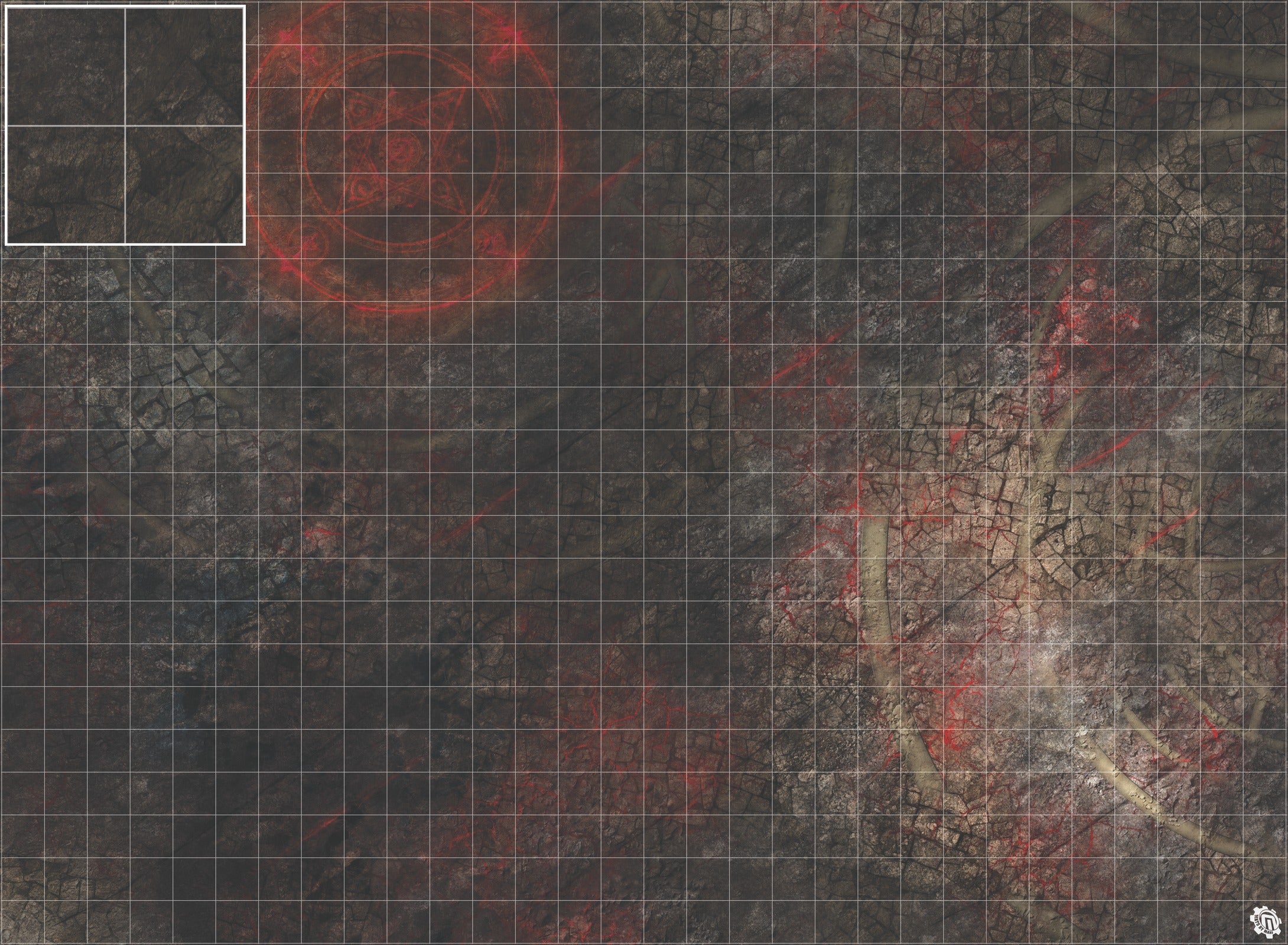 Mats by Mars: Unholy Warren Wargaming Play Mat