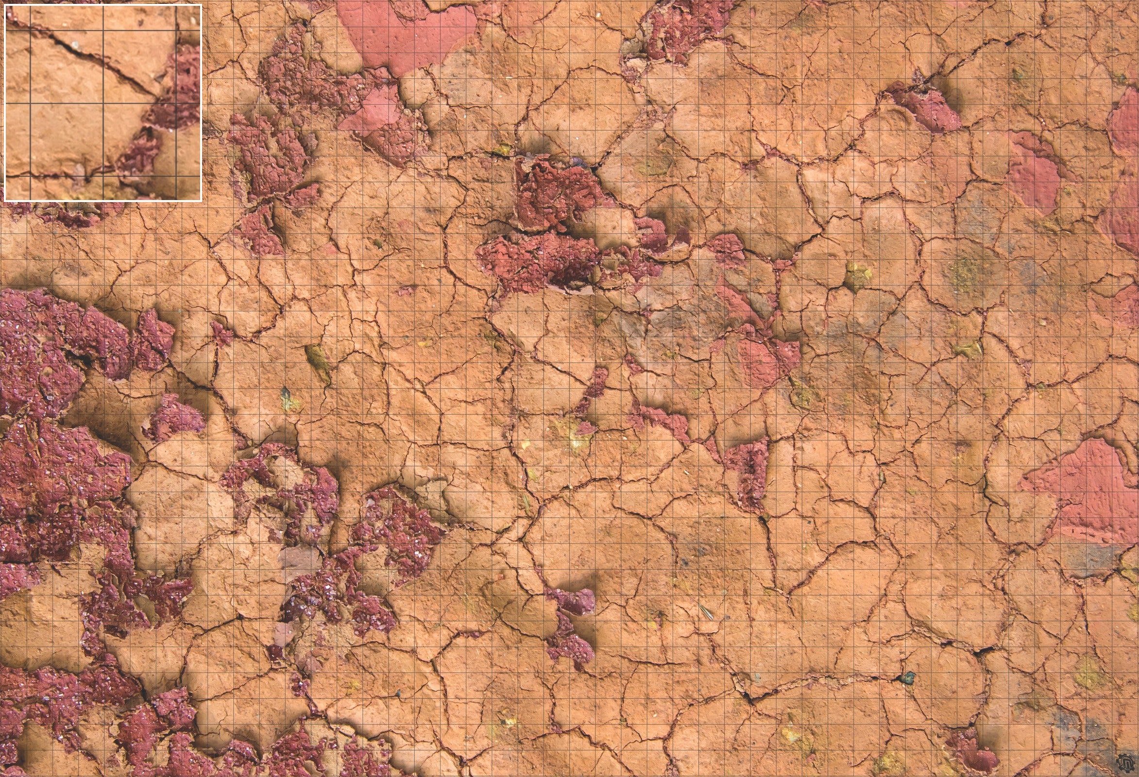 Mats by Mars: Badlands Tabletop Wargaming Play Mat