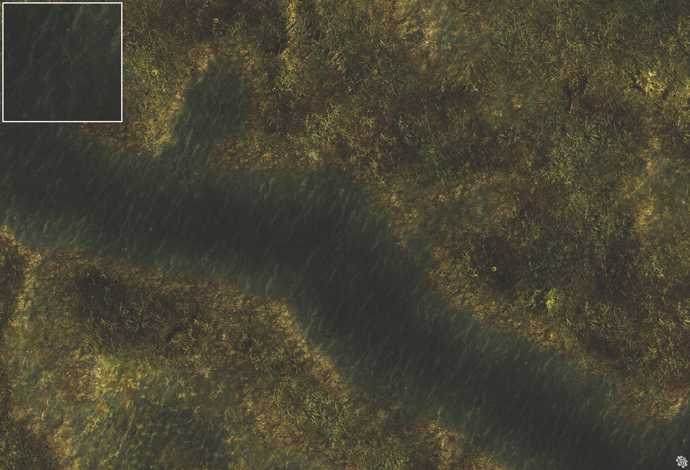 Mats by Mars: Swamplands Tabletop Wargaming Play Mat