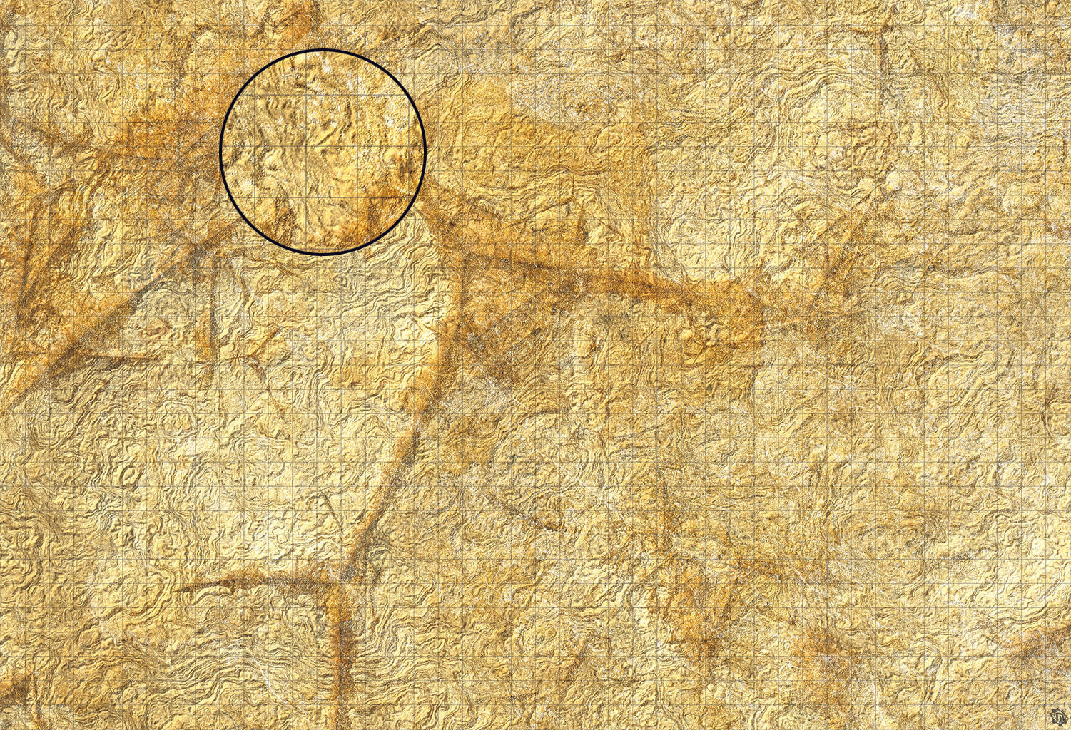Mats by Mars: Parched Earth Tabletop Wargaming Play Mat