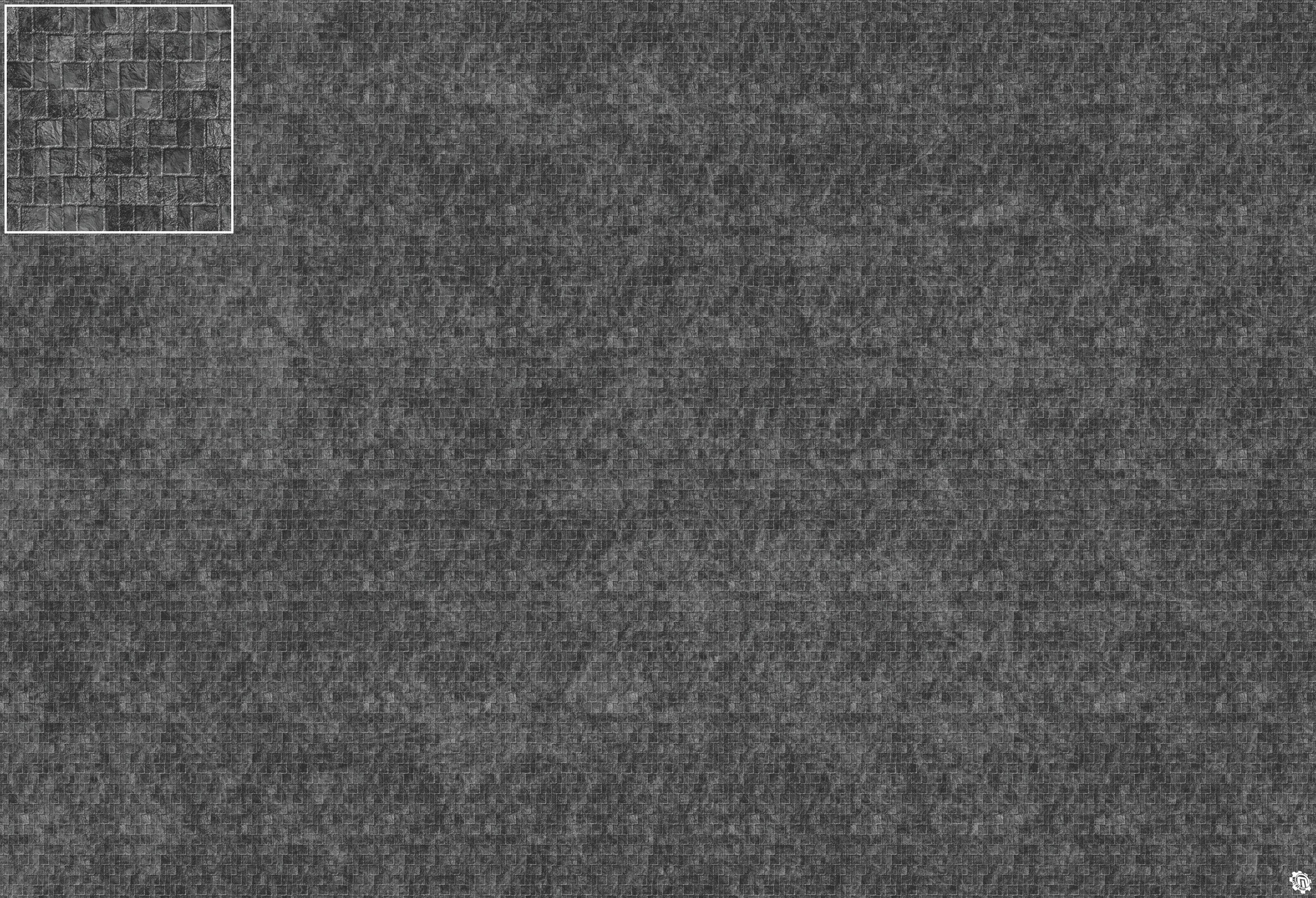 Mats by Mars: Sett in Stone (Grey) Tabletop Wargaming Play Mat