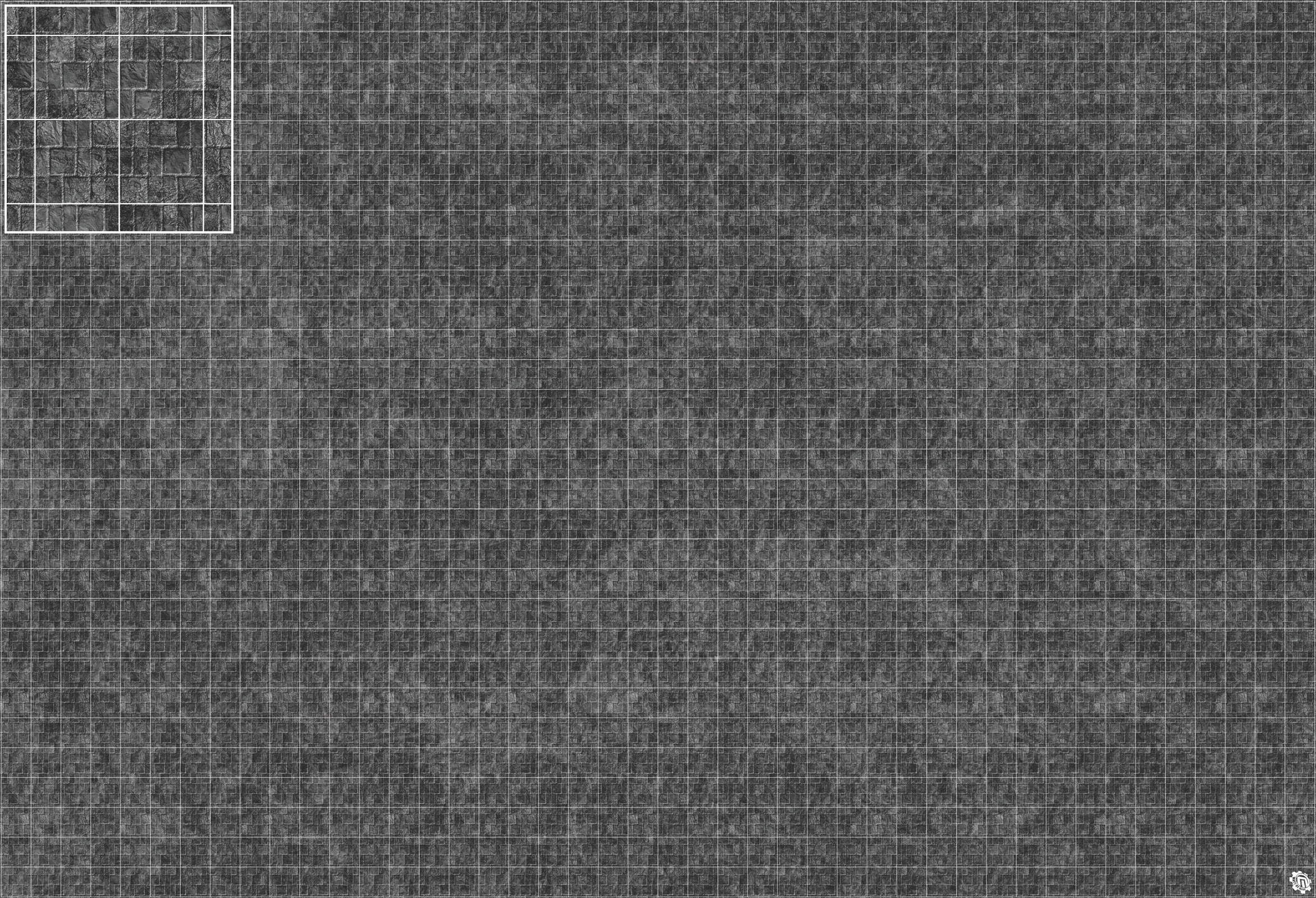Mats by Mars: Sett in Stone (Grey) Tabletop Wargaming Play Mat