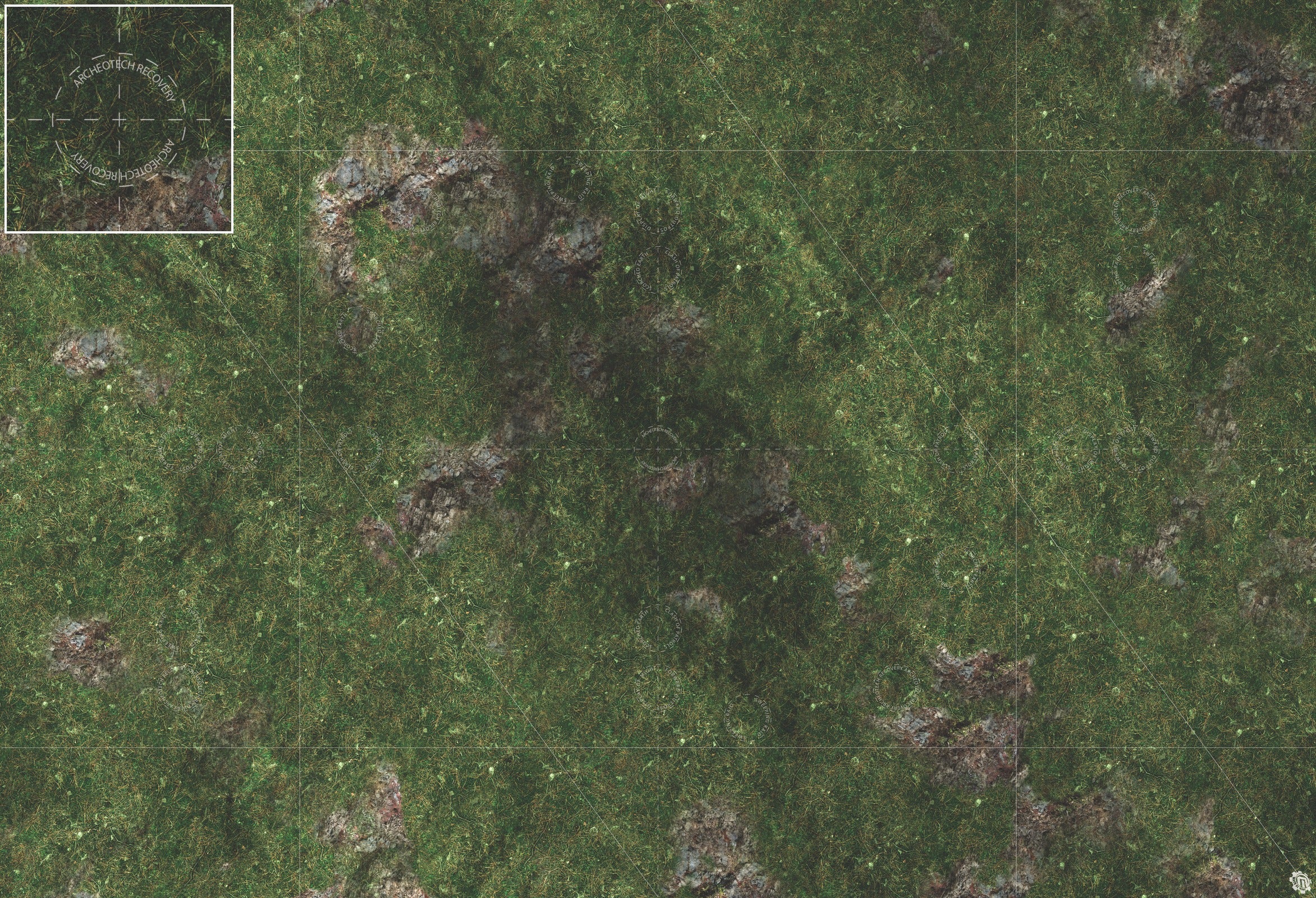 Mats by Mars: Green Hills Tabletop Wargaming Play Mat