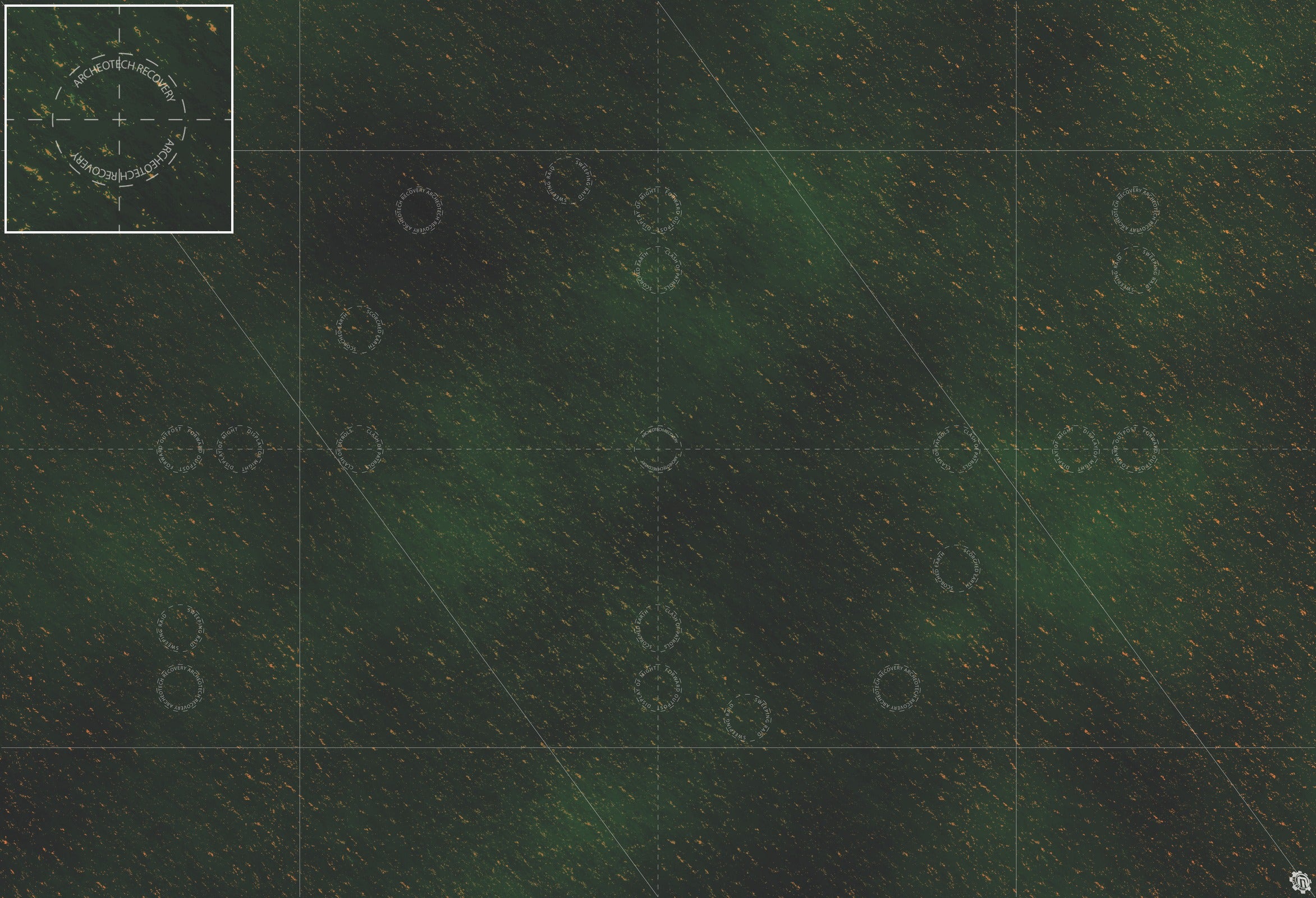 Mats by Mars: Carnivale Canals Tabletop Wargaming Play Mat