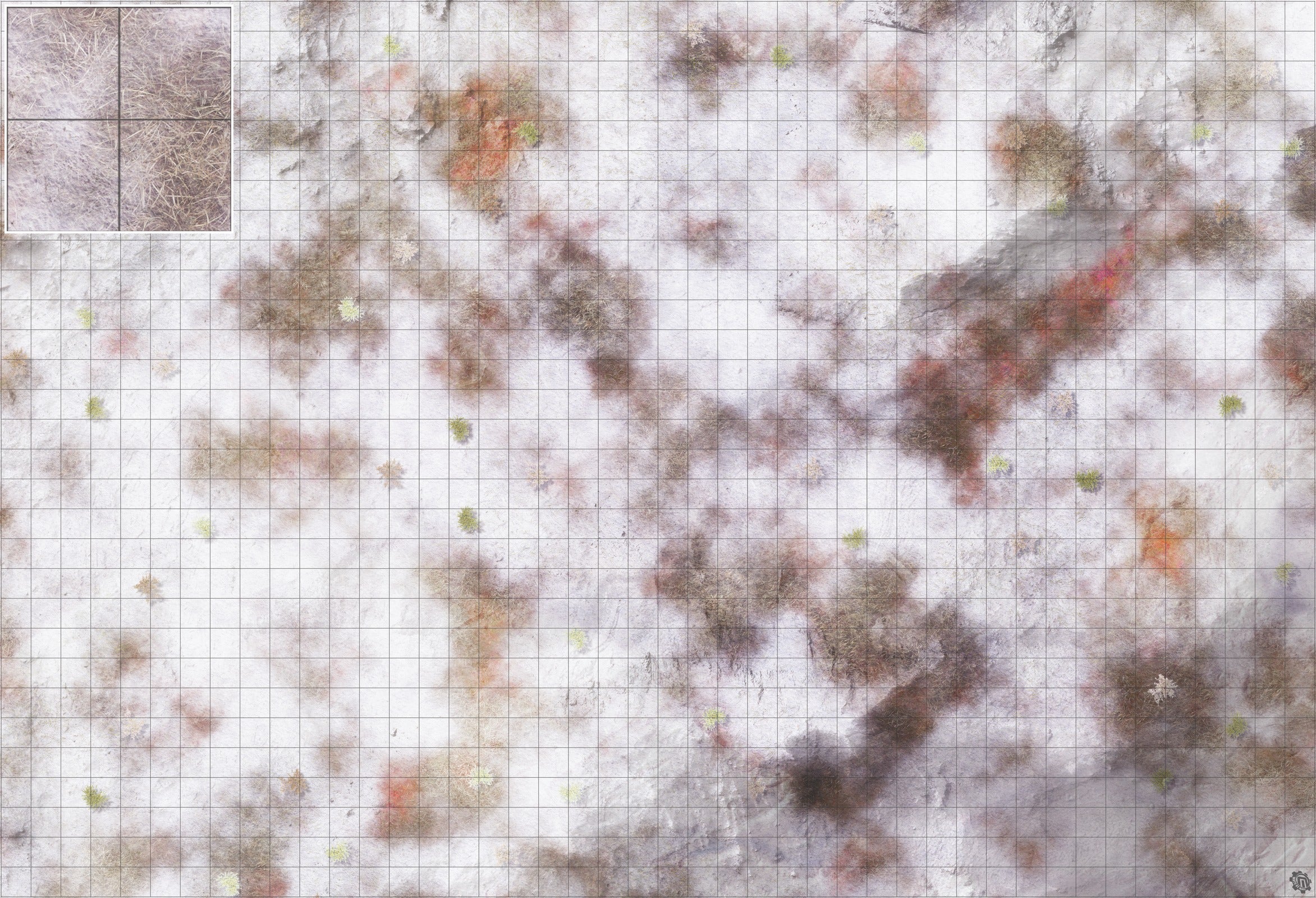 Mats by Mars: High Desert Chill Tabletop Wargaming Play Mat