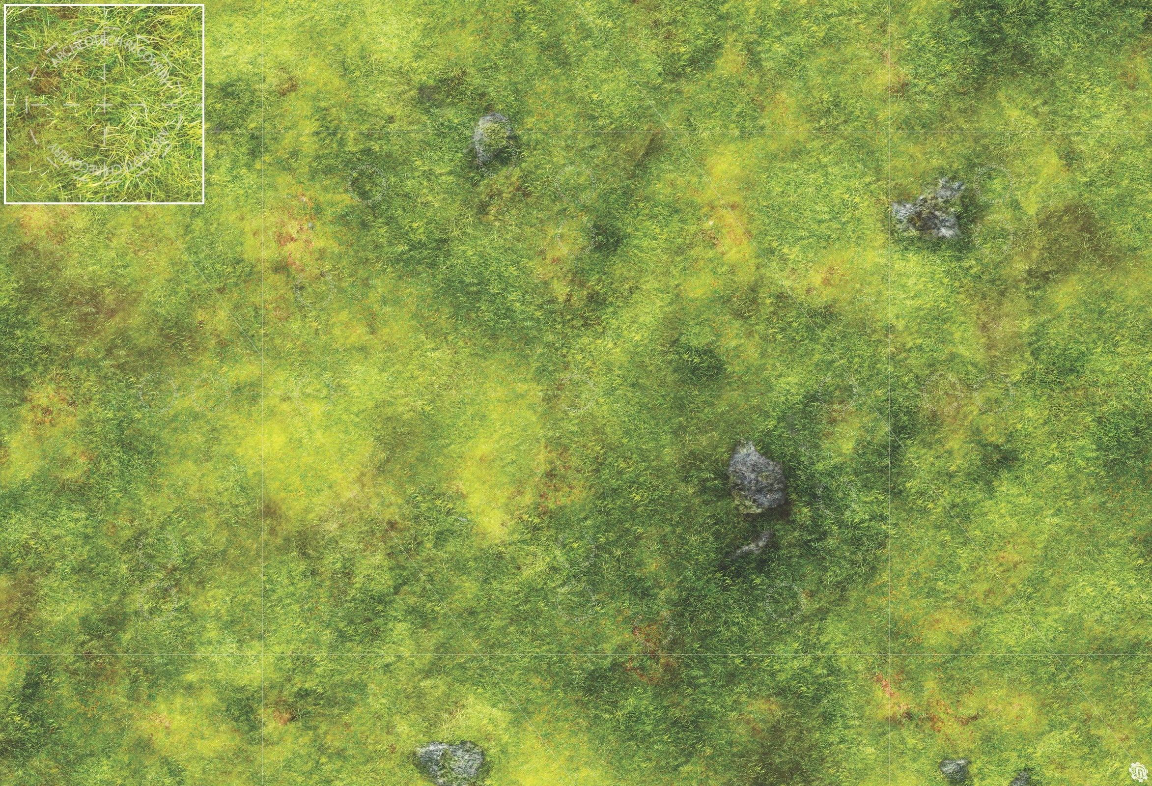 Mats by Mars: Stonehollow Hills Tabletop Wargaming Play Mat