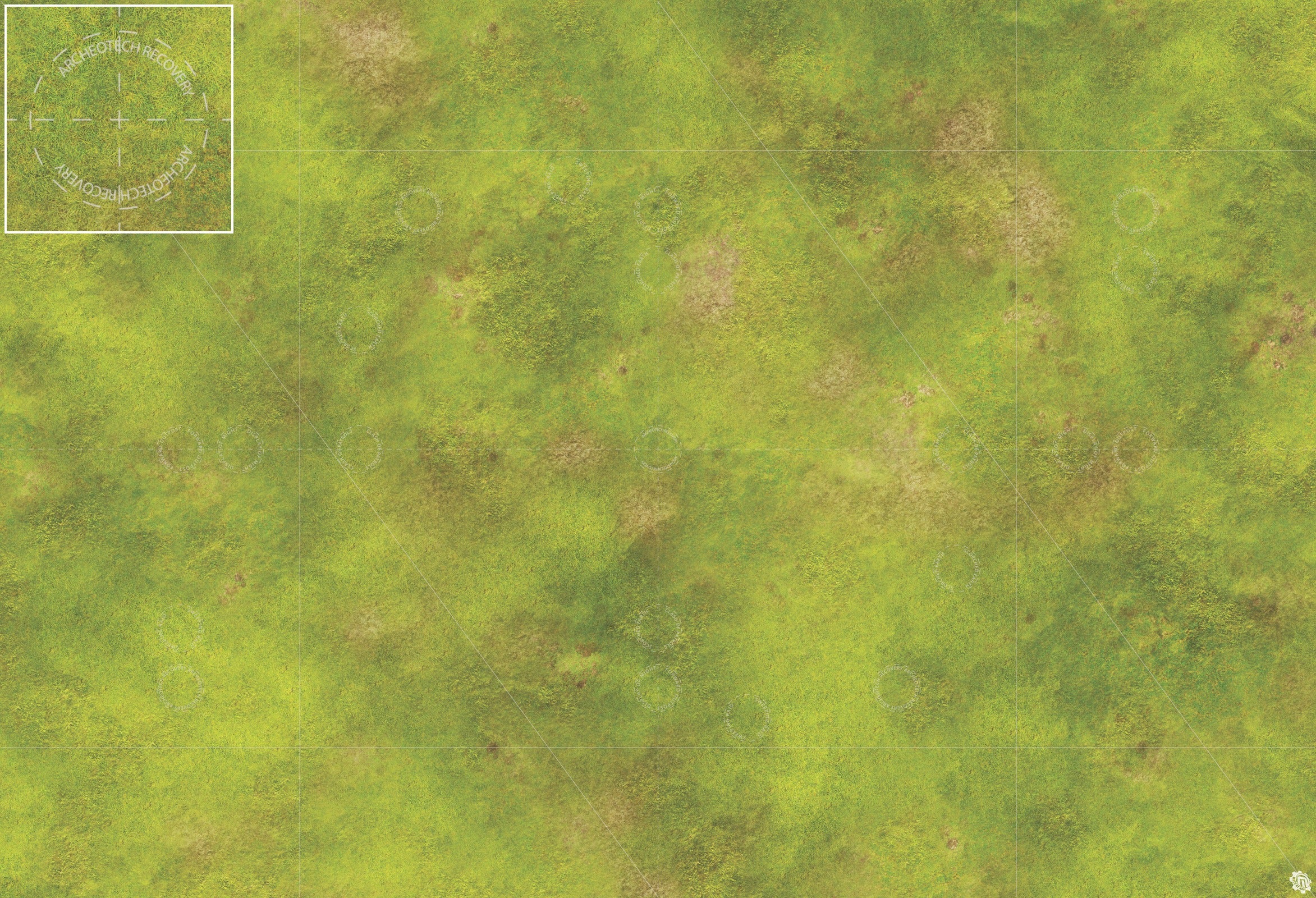 Mats by Mars: Peaceful Prairie Tabletop Wargaming Play Mat