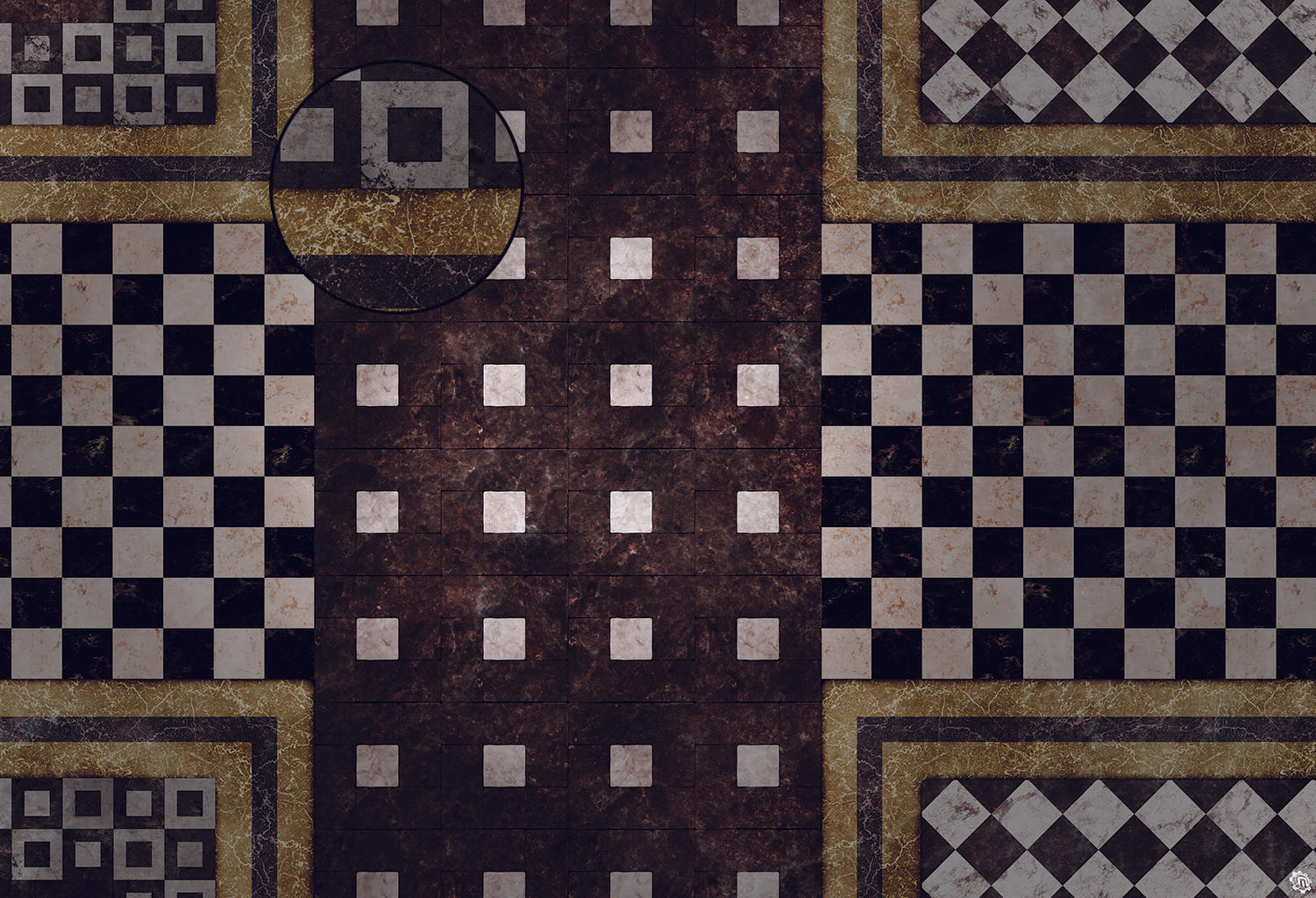 Mats by Mars: Manor Hall Tabletop Wargaming Play Mat