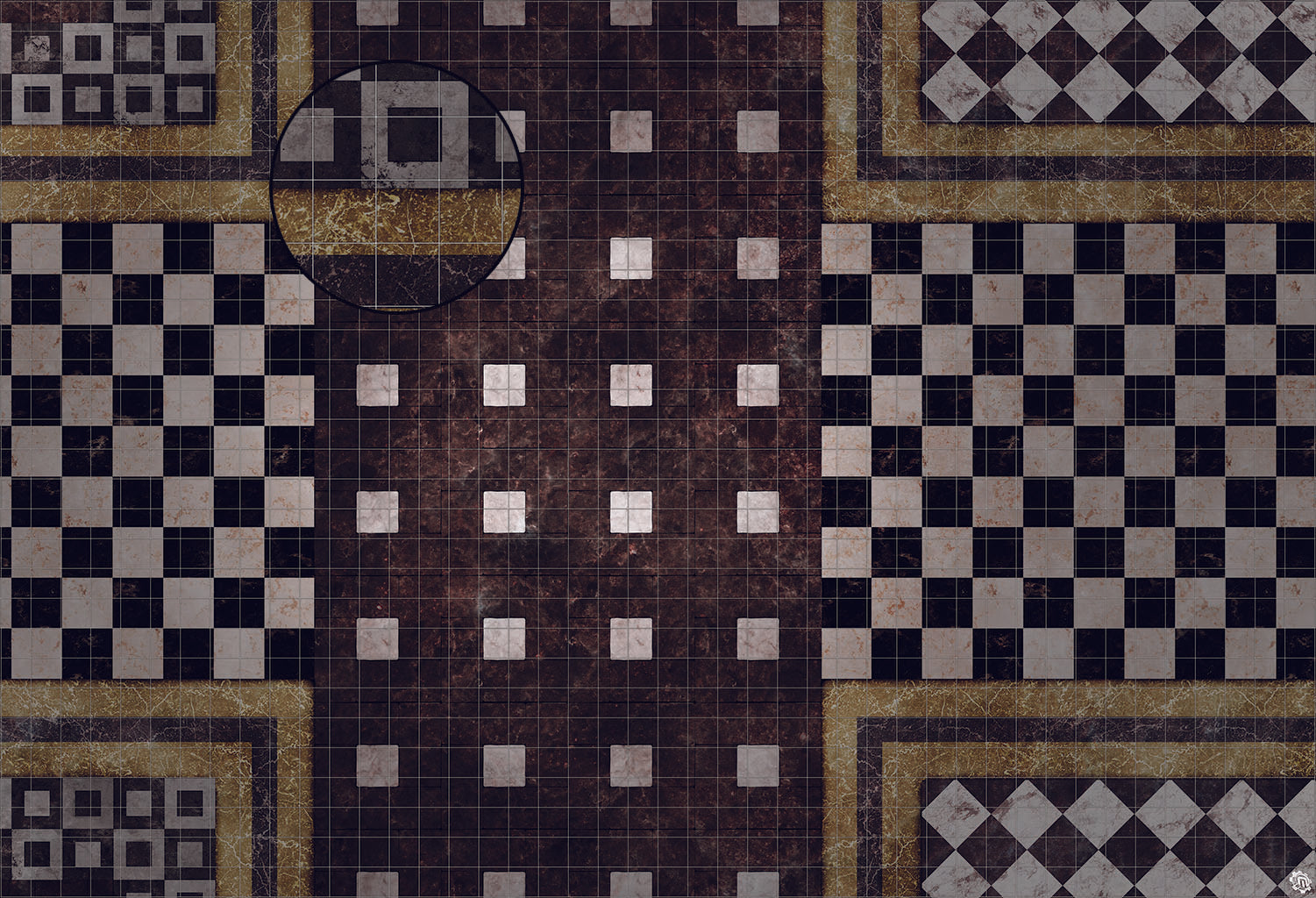 Mats by Mars: Manor Hall Tabletop Wargaming Play Mat