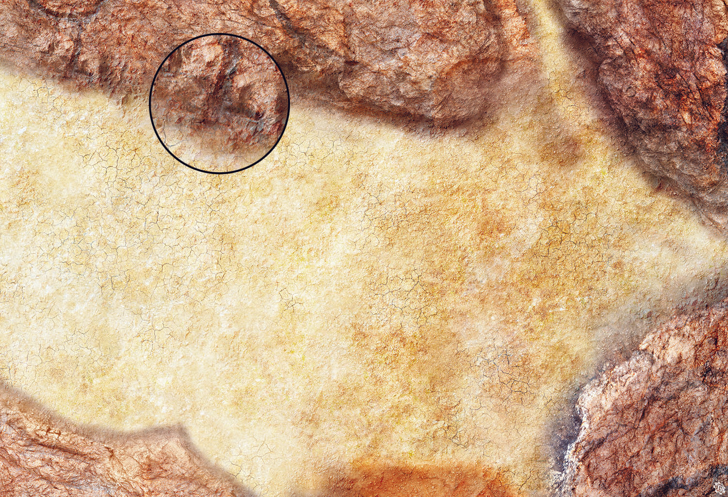 Mats by Mars: Desert Canyon Tabletop Wargaming Play Mat