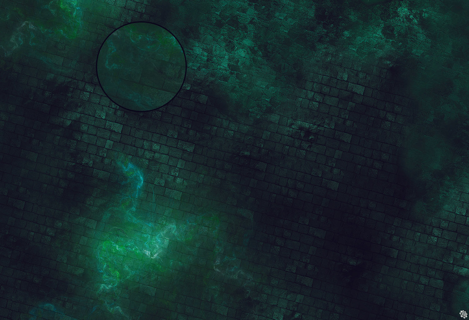 Mats by Mars: Noxious Sewer Tabletop Wargaming Play Mat