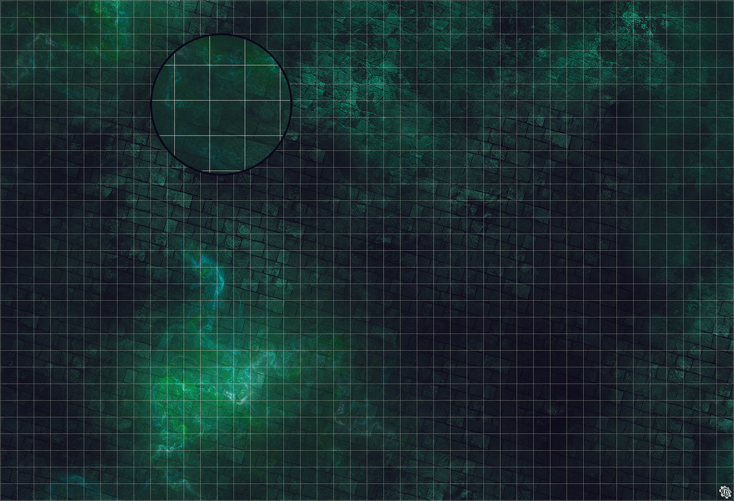 Mats by Mars: Noxious Sewer Tabletop Wargaming Play Mat