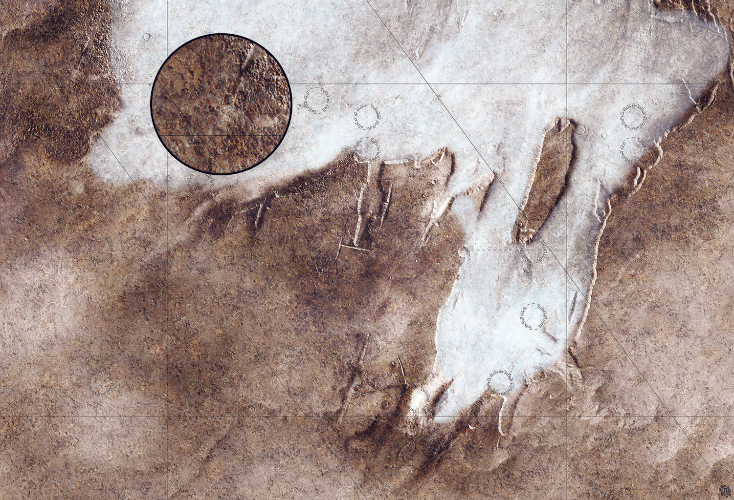 Mats by Mars: Bleached Bone Gulch Tabletop Wargaming Play Mat