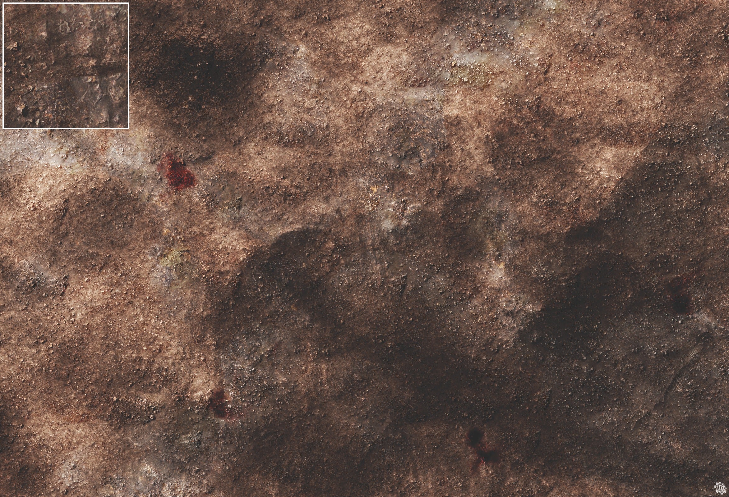 Mats by Mars: Trench Assault Tabletop Wargaming Play Mat