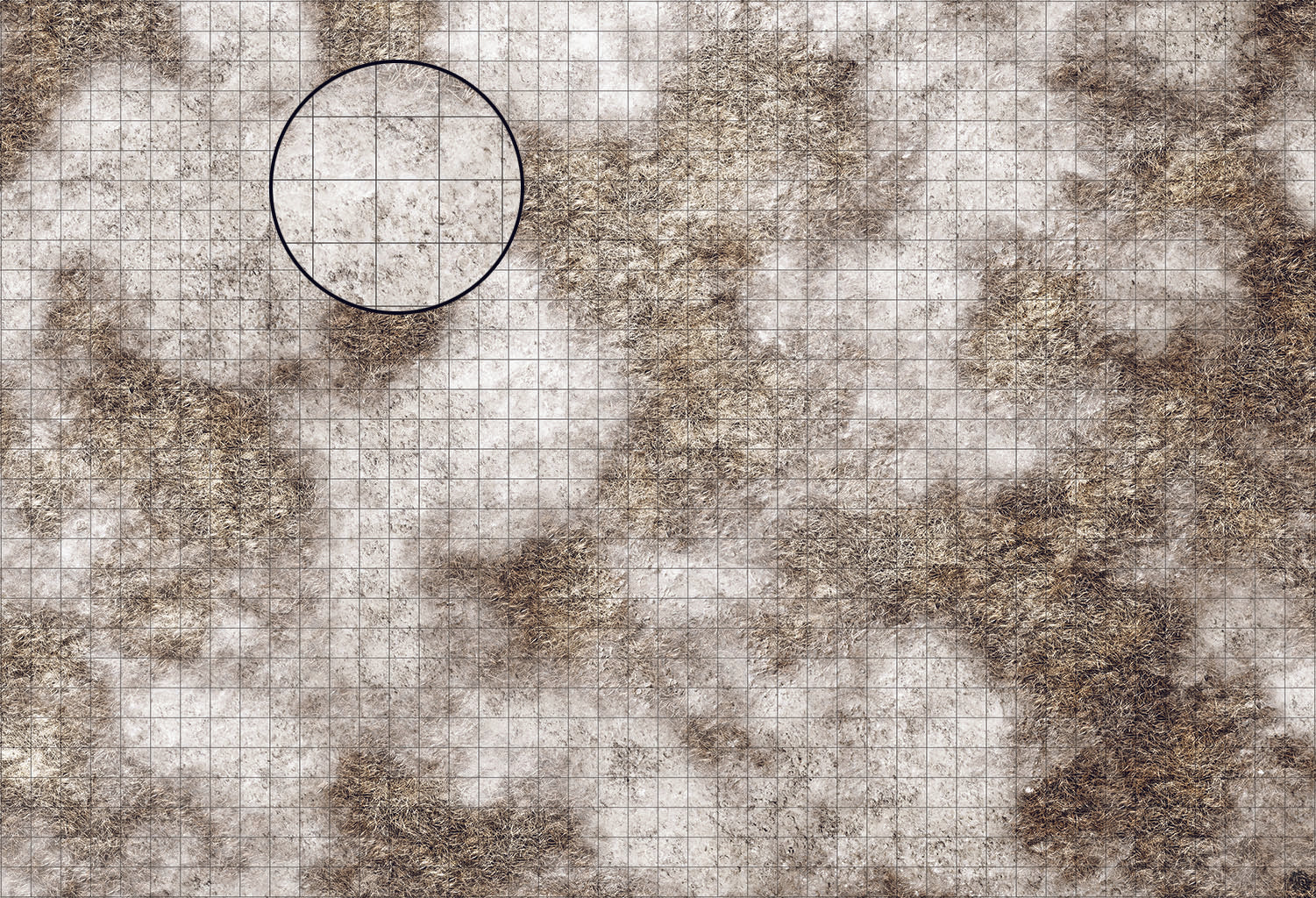 Mats by Mars: Sagebrush Steppes Tabletop Wargaming Play Mat