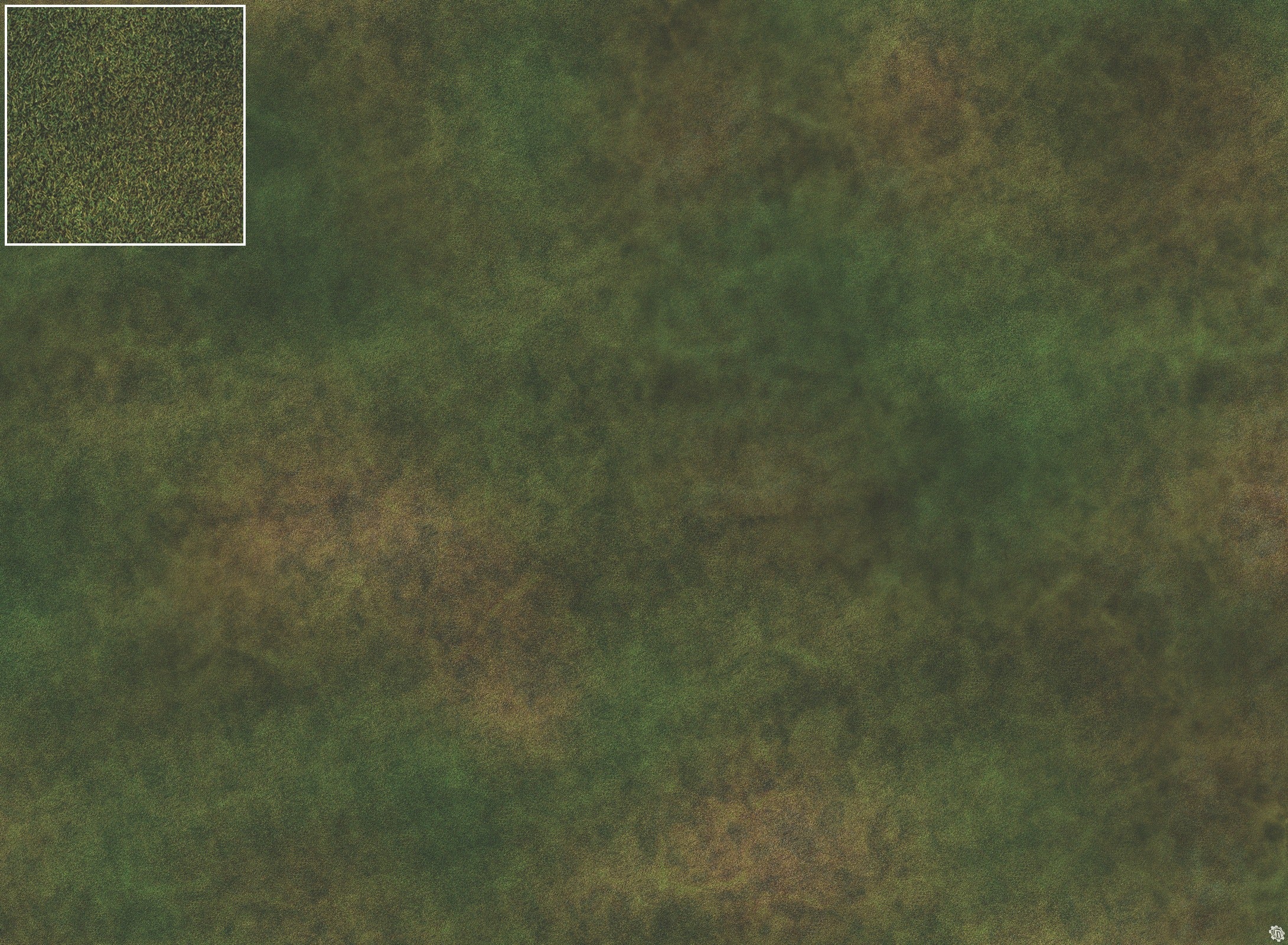 Mats by Mars: Green Meadow Tabletop Wargaming Play Mat