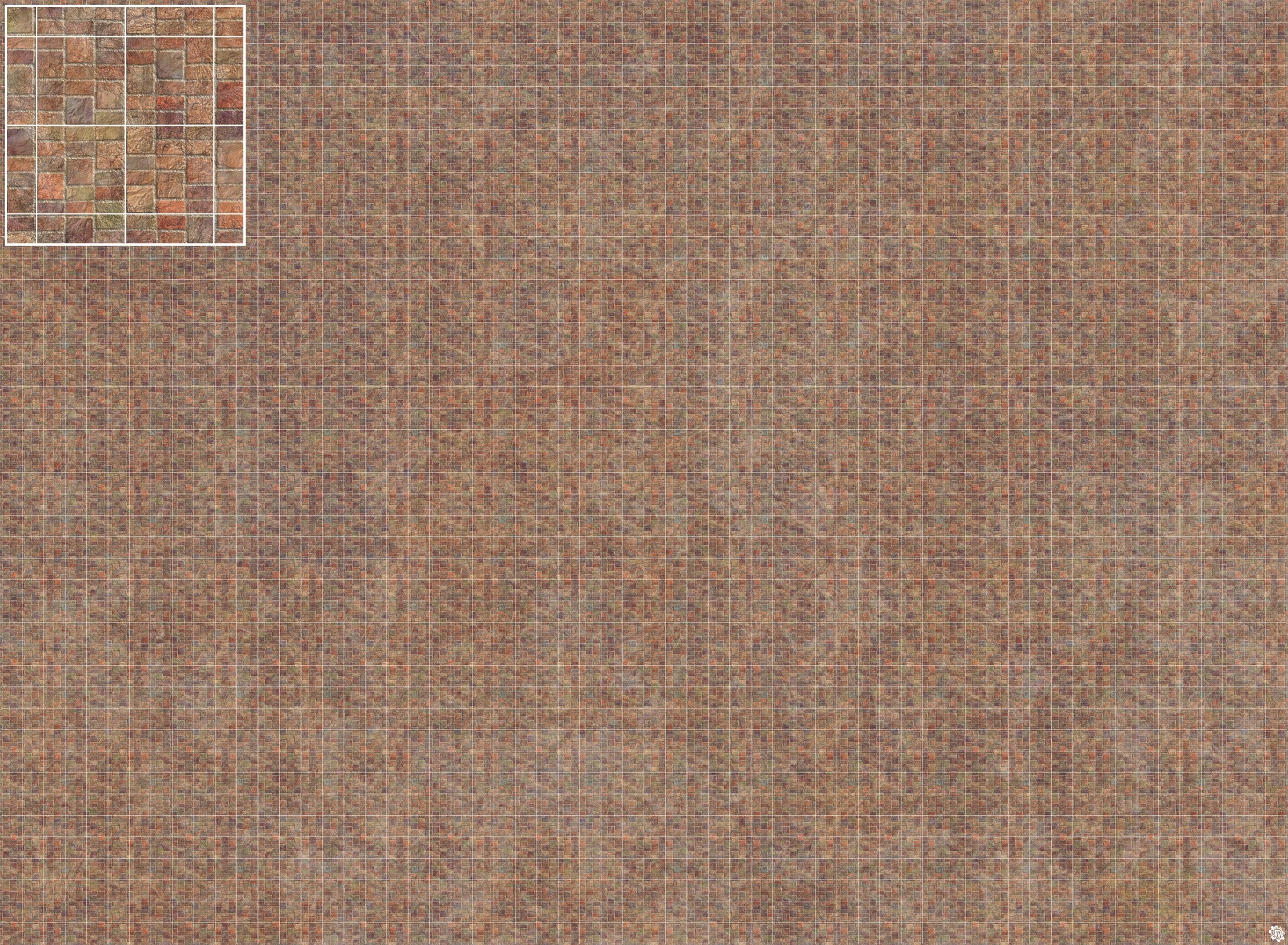 Mats by Mars: Sett in Stone (Red) Tabletop Wargaming Play Mat